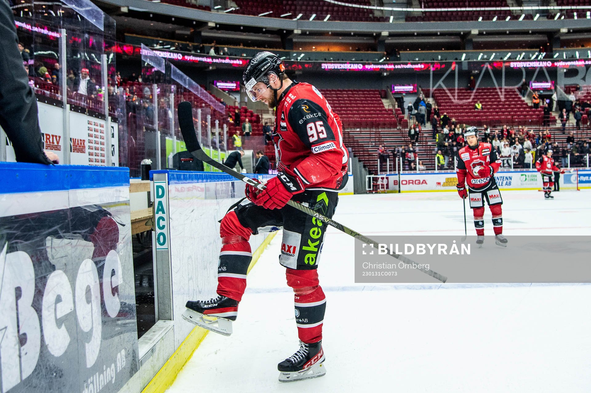 Malmö Redhawks Carl Persson deppar
