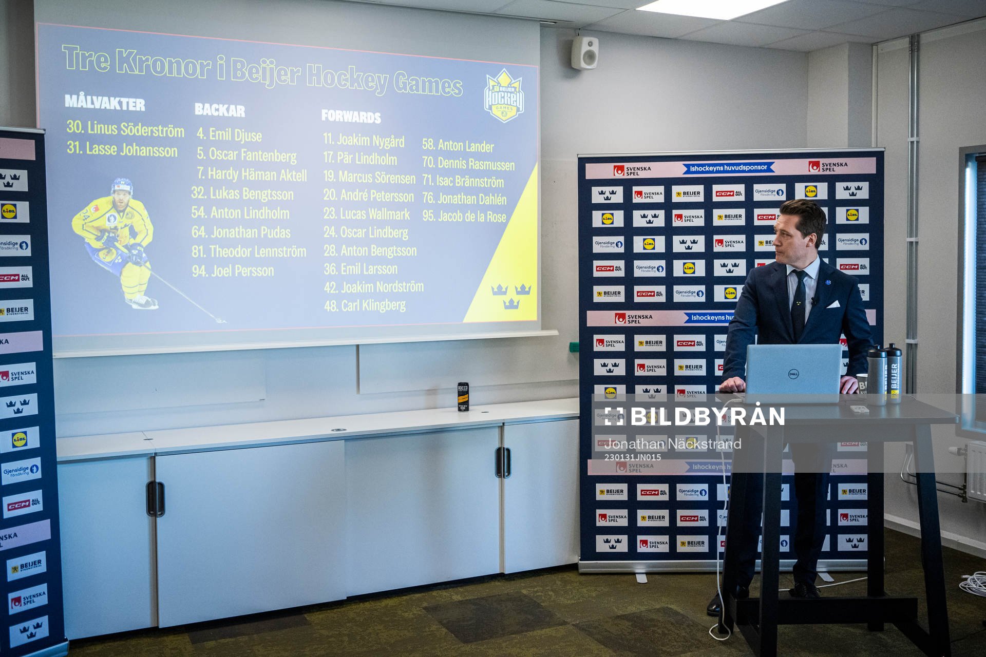 Sam Hallam, Head Coach of Sweden’s national Ice Hockey