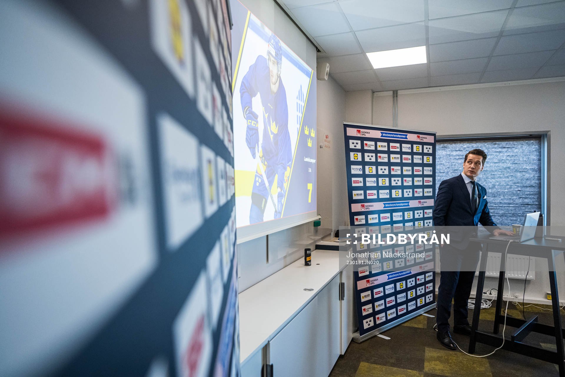 Sam Hallam, Head Coach of Sweden’s national Ice Hockey