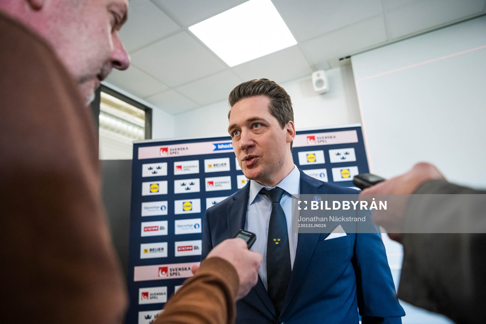 Sam Hallam, Head Coach of Sweden’s national Ice Hockey
