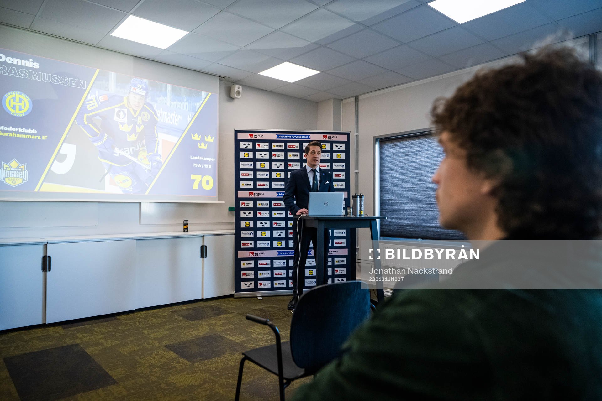 Sam Hallam, Head Coach of Sweden’s national Ice Hockey
