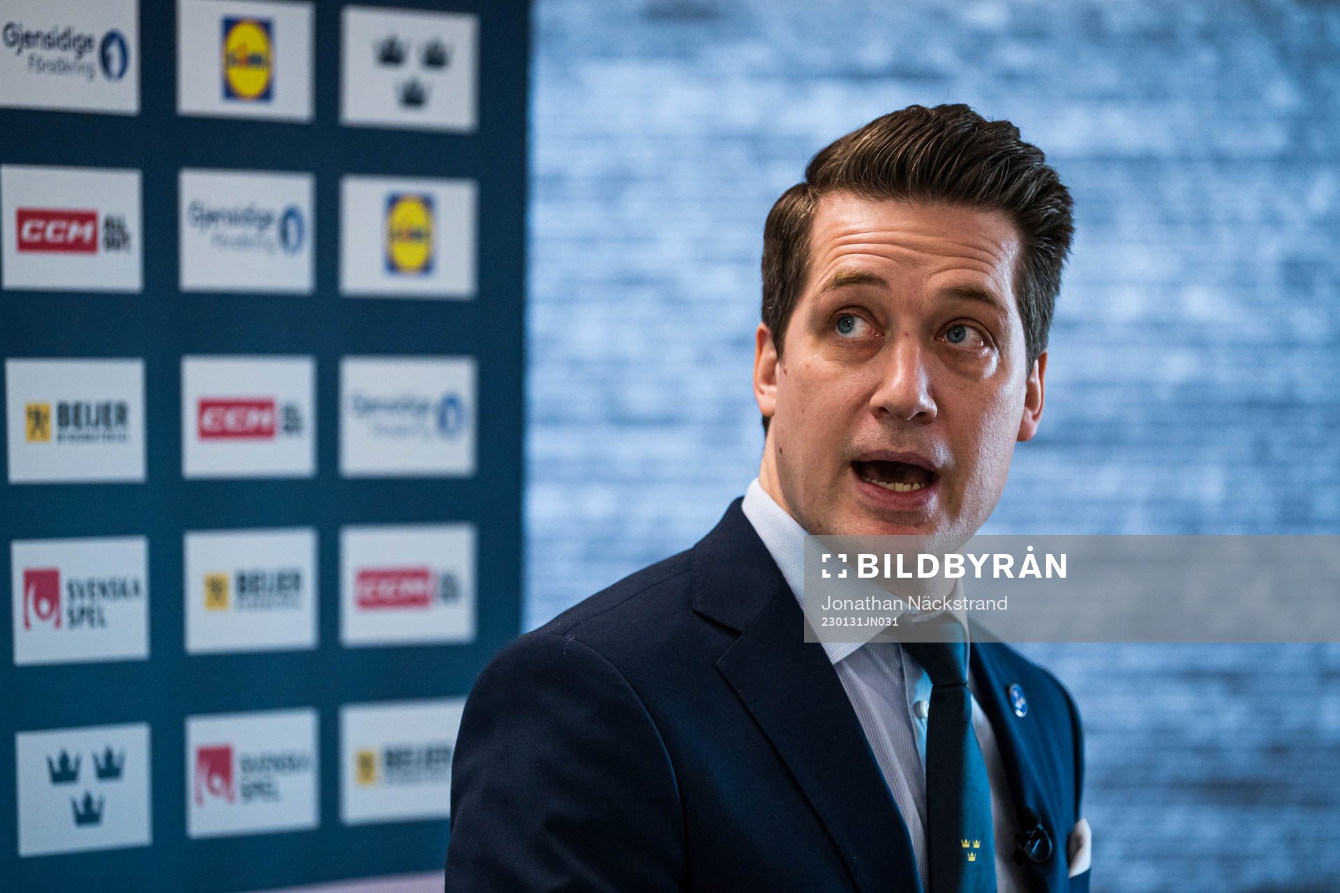 Sam Hallam, Head Coach of Sweden’s national Ice Hockey