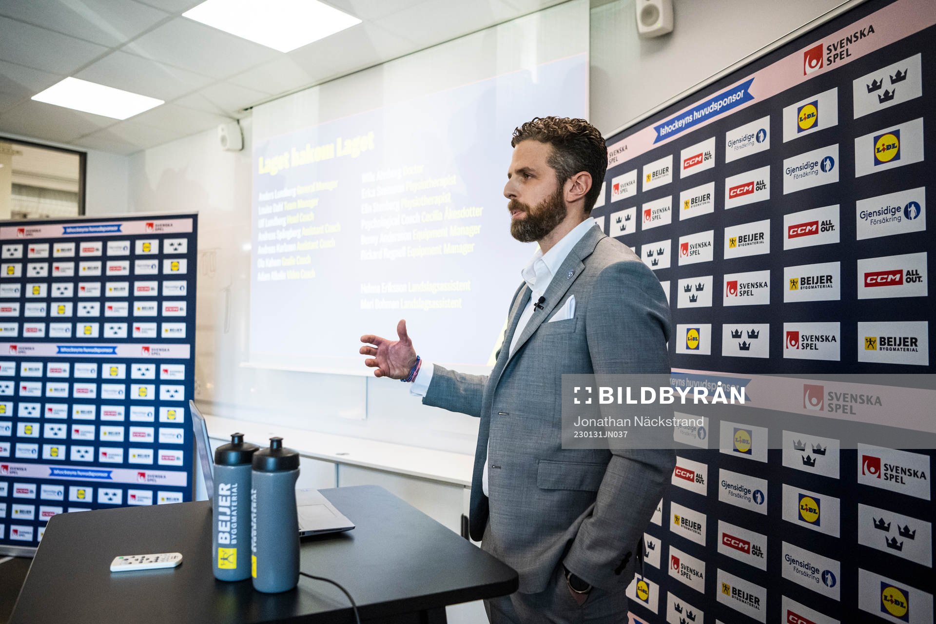 Ulf Lundberg, Head Coach of Sweden’s women national Ice