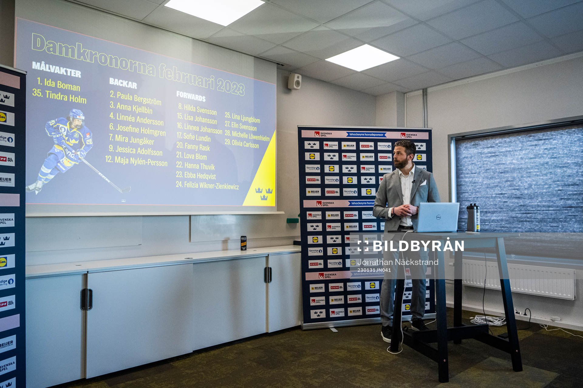 Ulf Lundberg, Head Coach of Sweden’s women national Ice