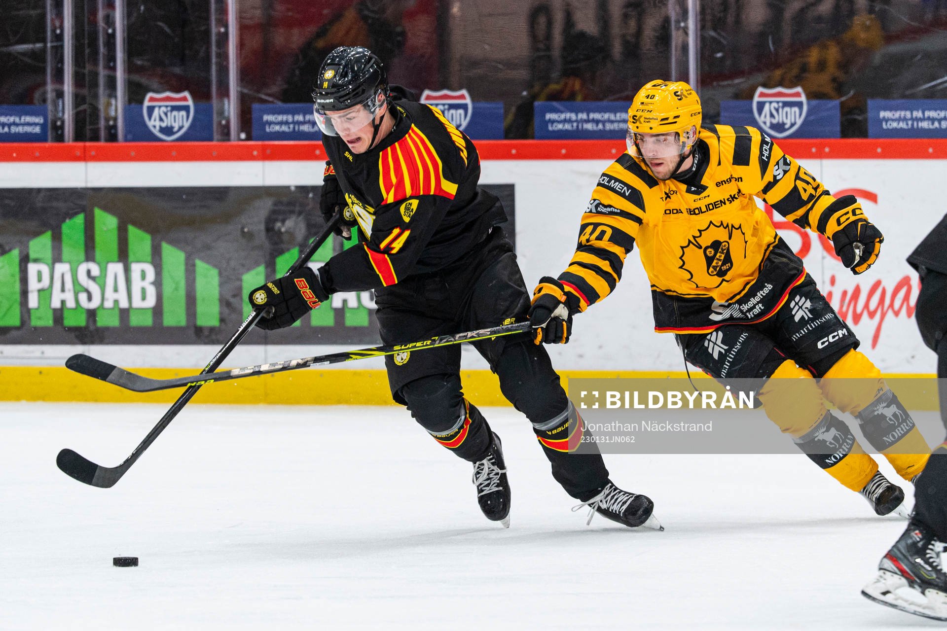 Brynäs Alexander Ljungkrantz och Skellefteås Joakim