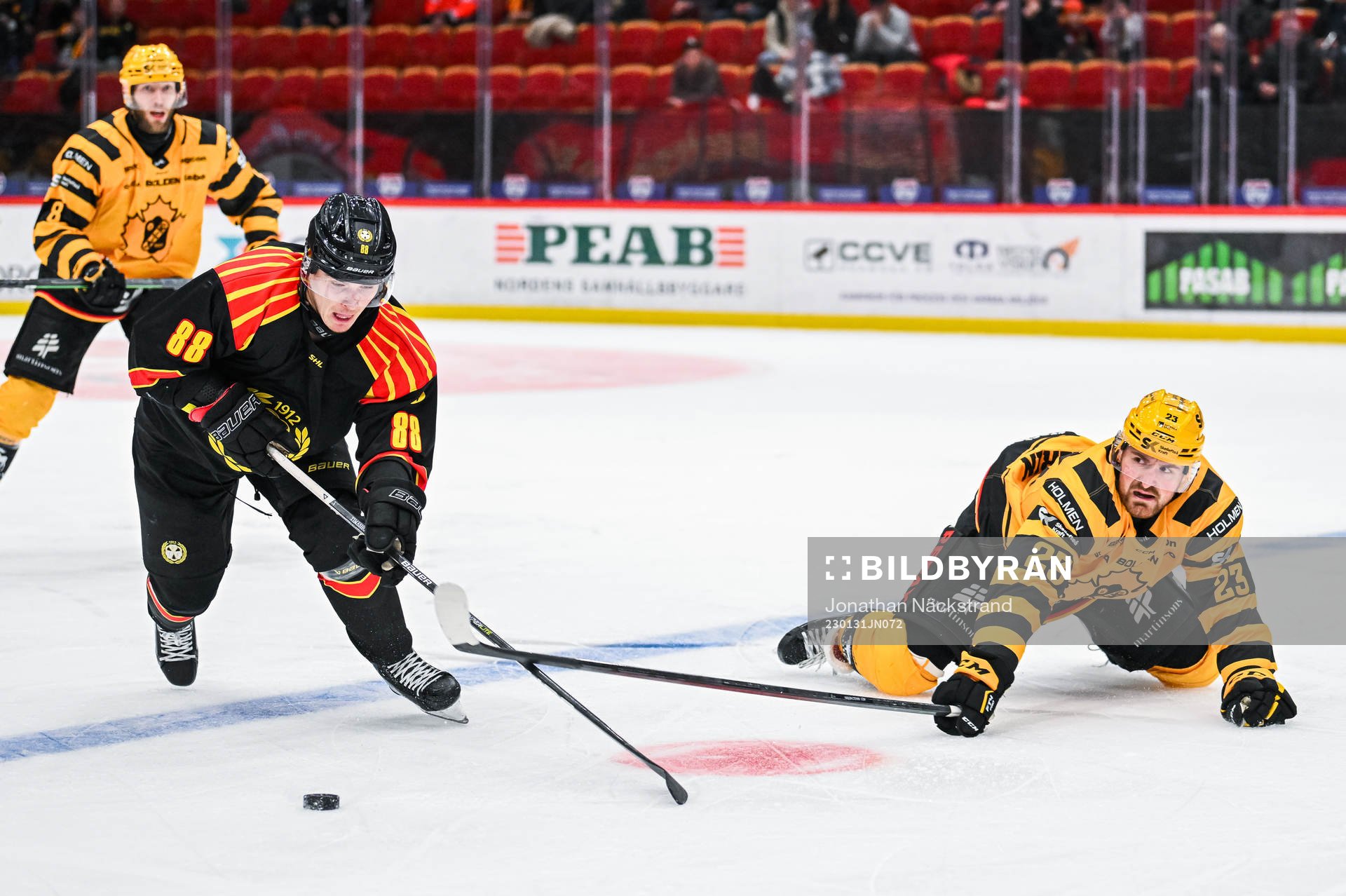 Brynäs Dmytro Timashov och Skellefteås Adam Mascherin