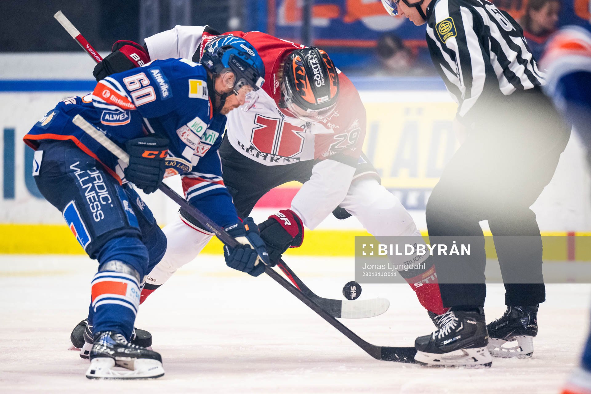 Vänersborgs Erik Josefsson och Örebros Milton Oscarson
