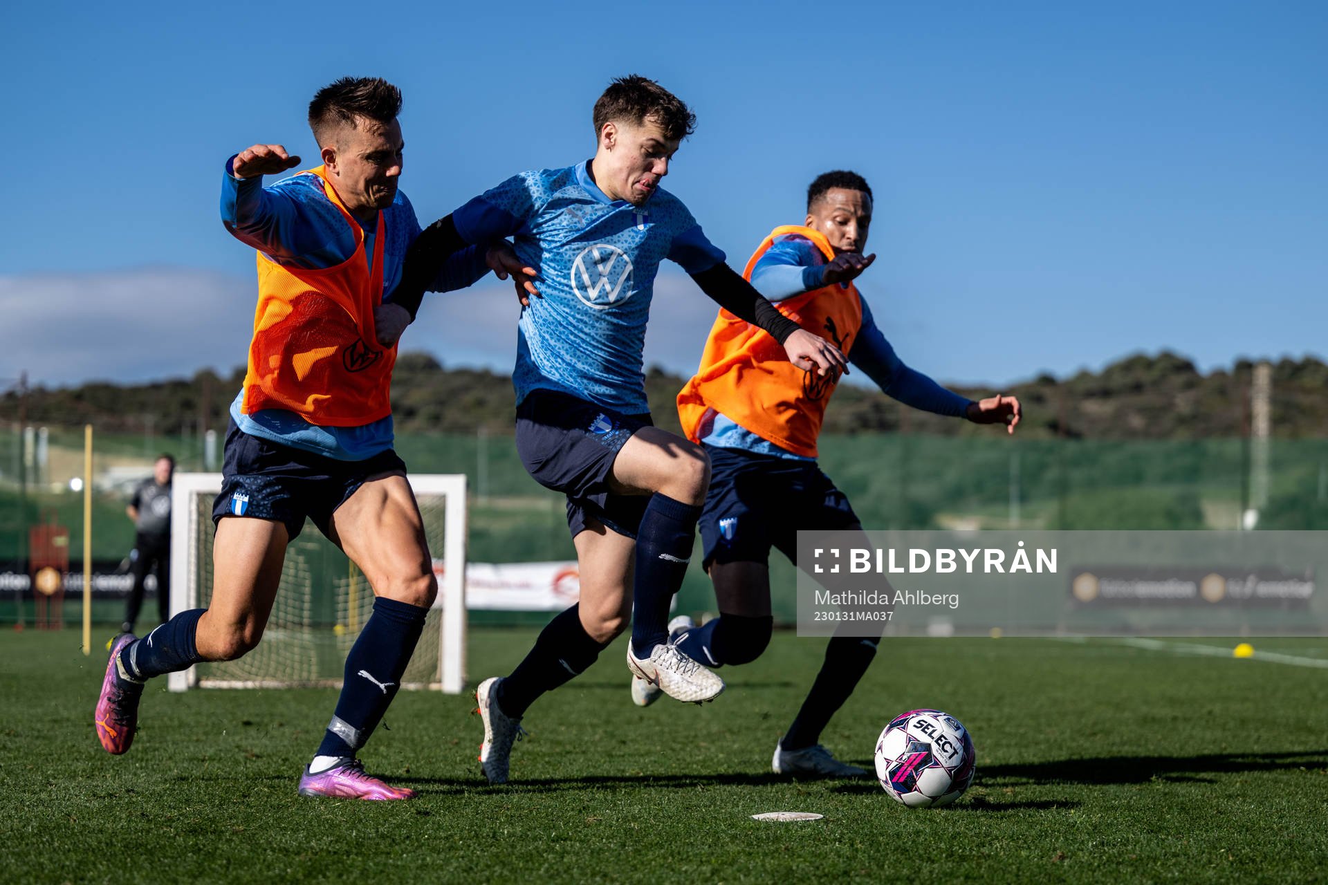 Jonas Knudsen, August Karlin och Martin Olsson