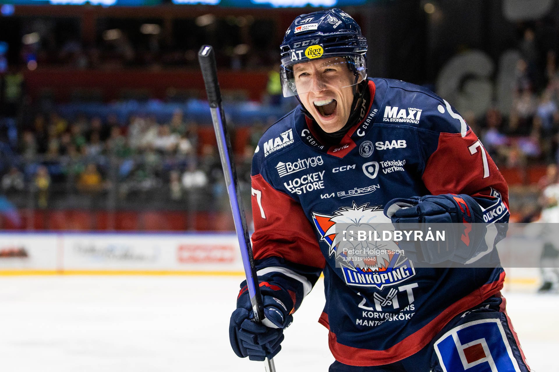Linköpings Markus Hännikäinen jublar