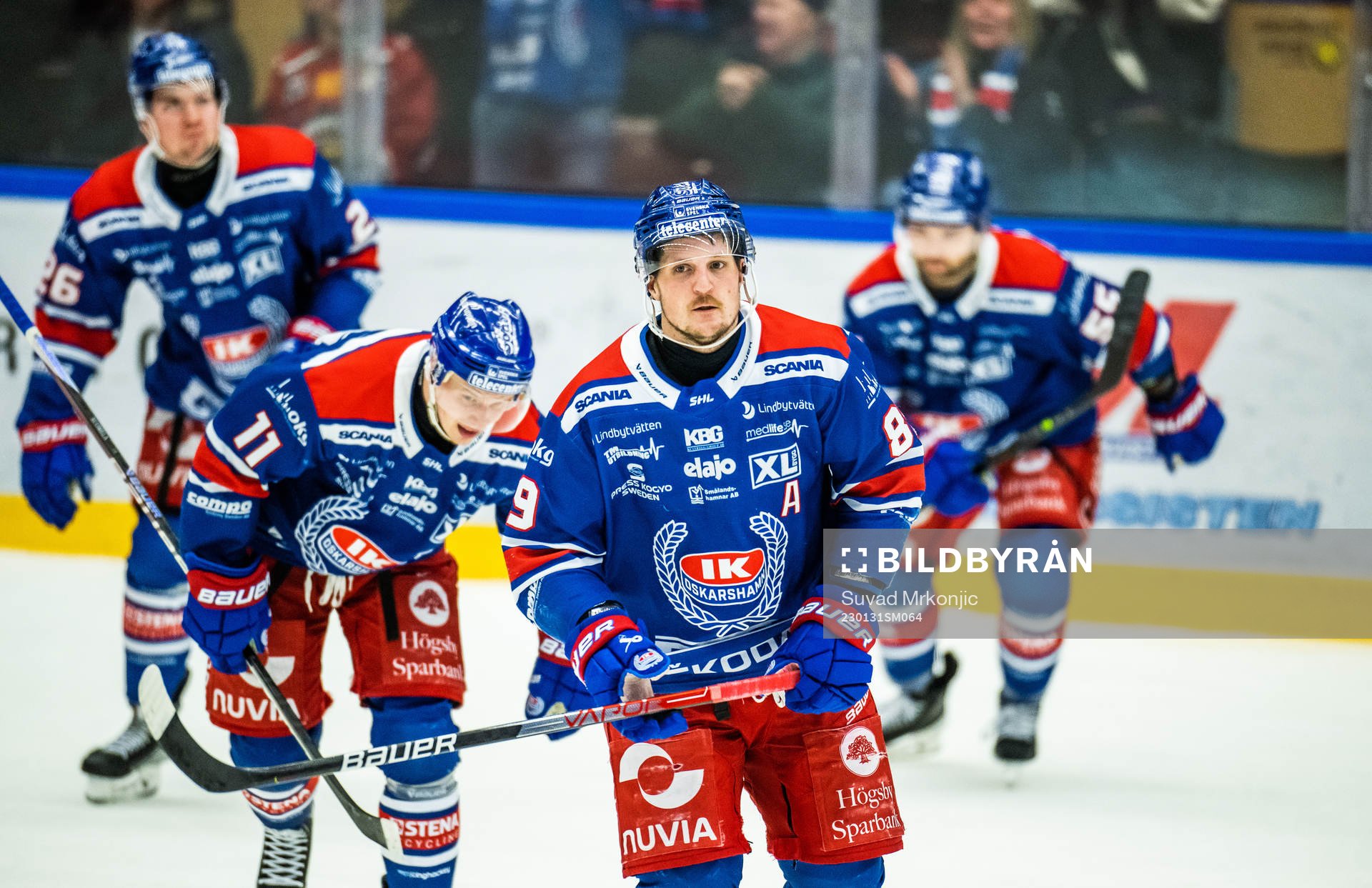 Oskarshamns Patrik Karlkvist jublar