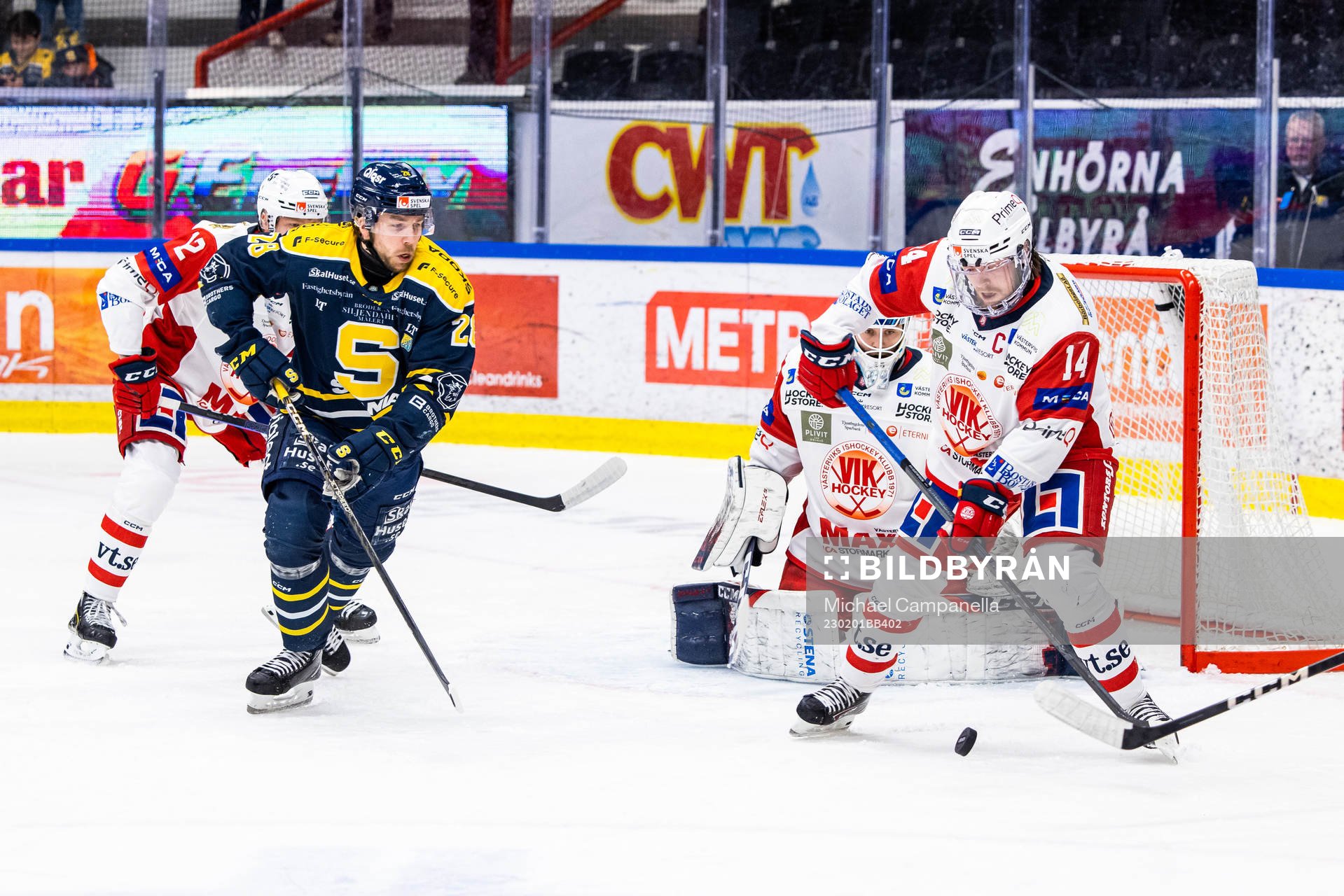 Södertäljes Emil Alba och Västerviks Erik Gustafsson
