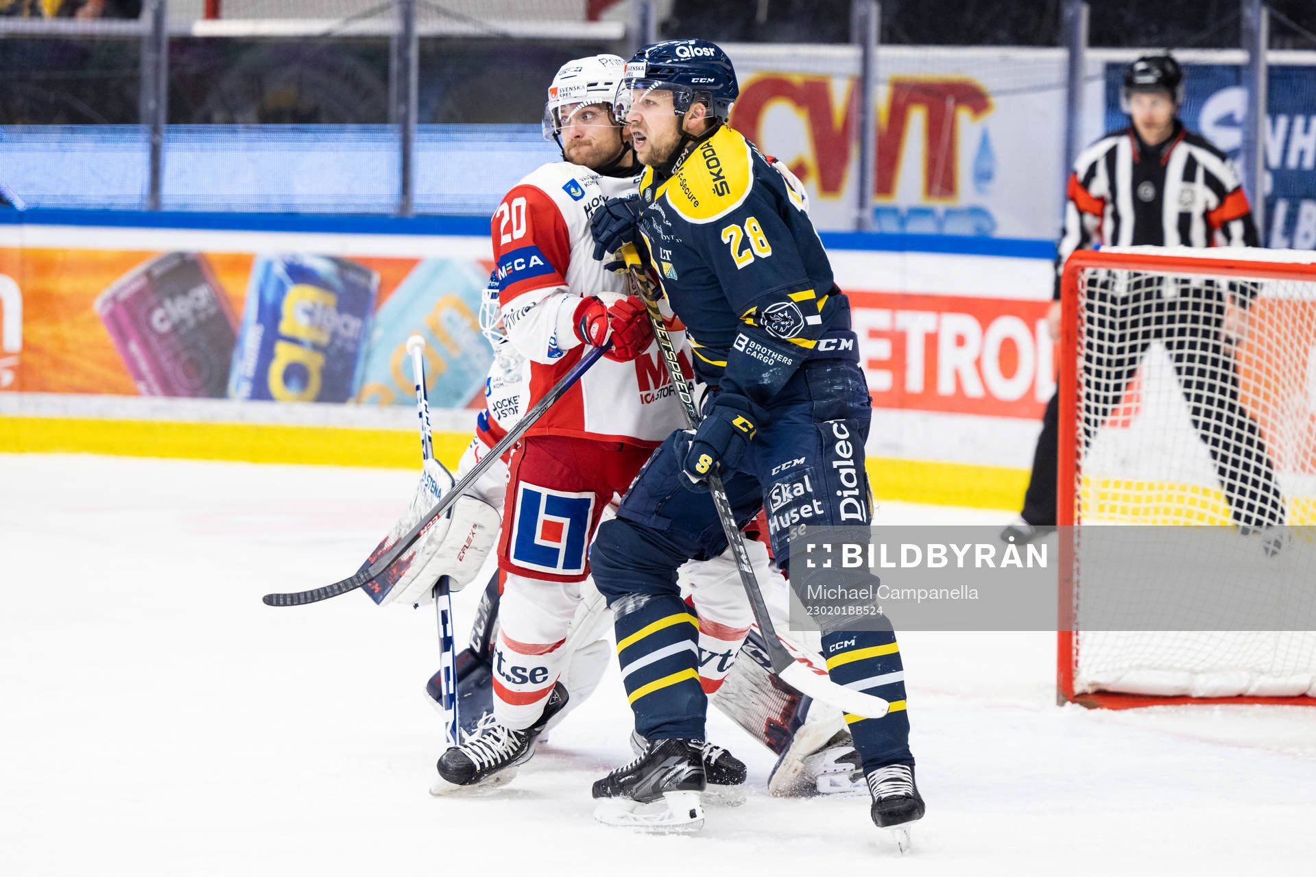 Västerviks Macoy Erkamps och Södertäljes Emil Alba