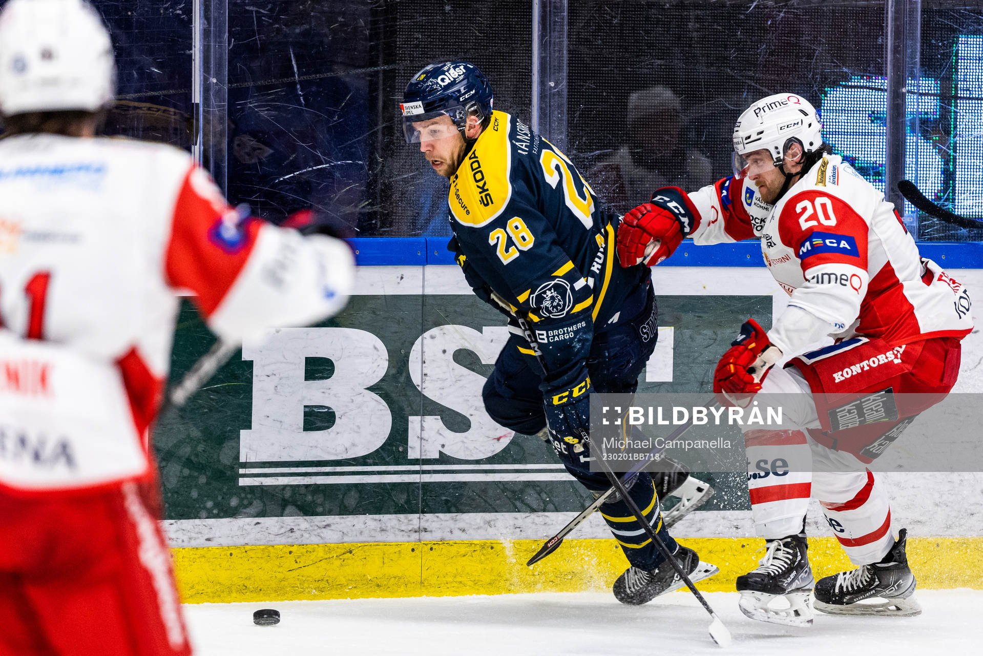 Södertäljes Emil Alba och Västerviks Macoy Erkamps