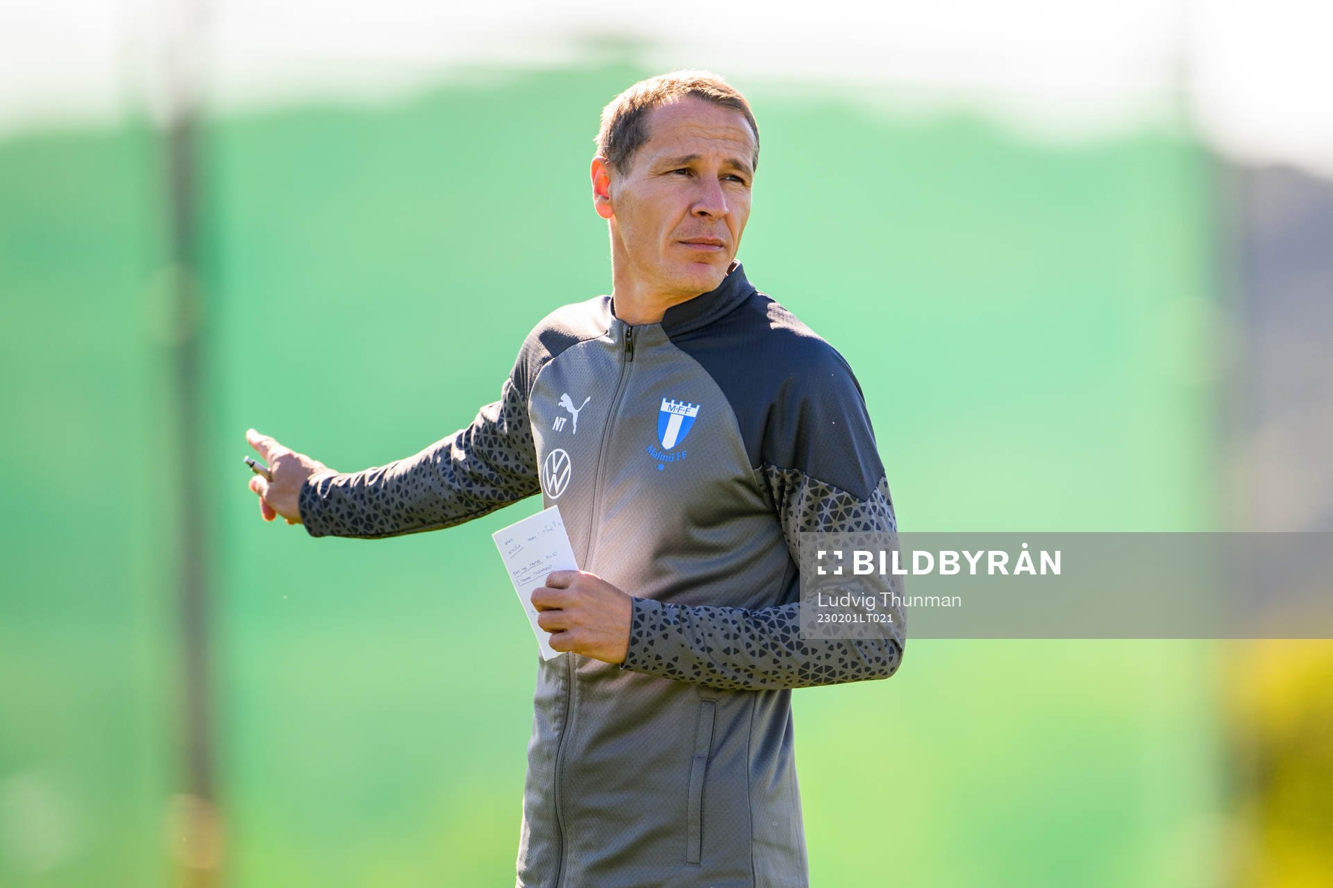 Assisterande tränare Nikola Trajkovic