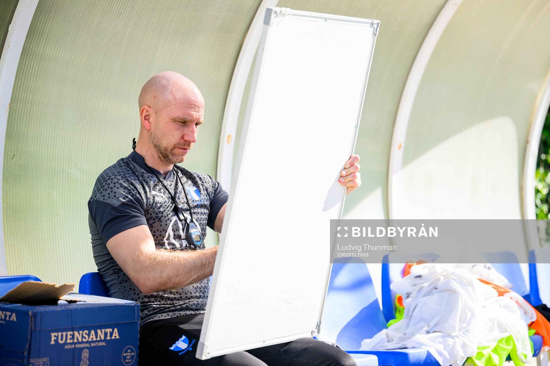 Tränare Henrik Rydström