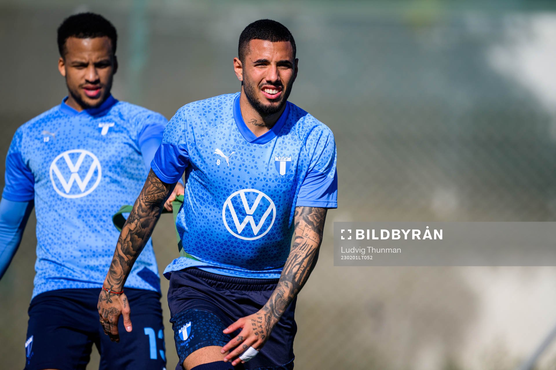 Martin Olsson och Sergio Pena