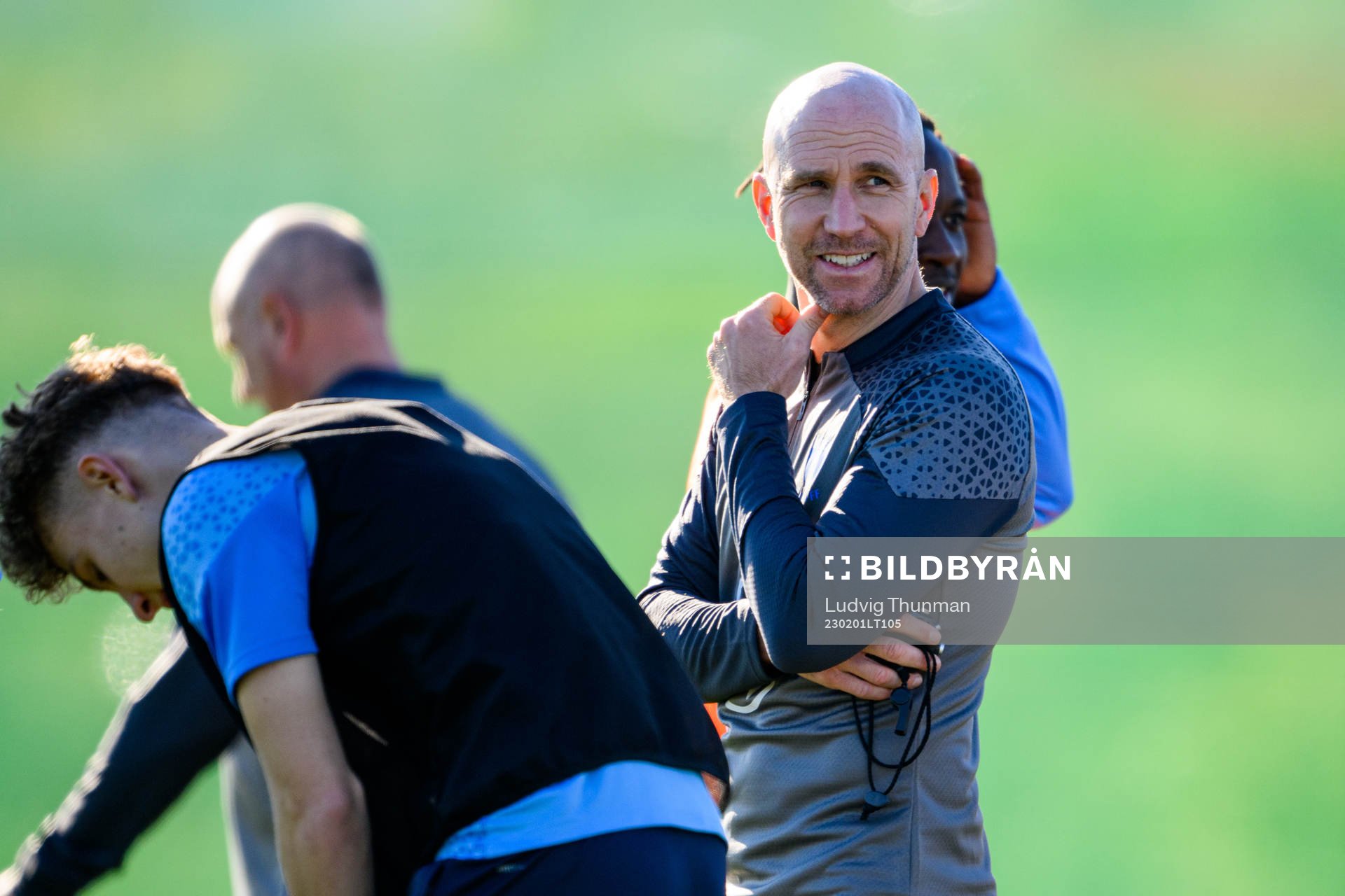 Tränare Henrik Rydström