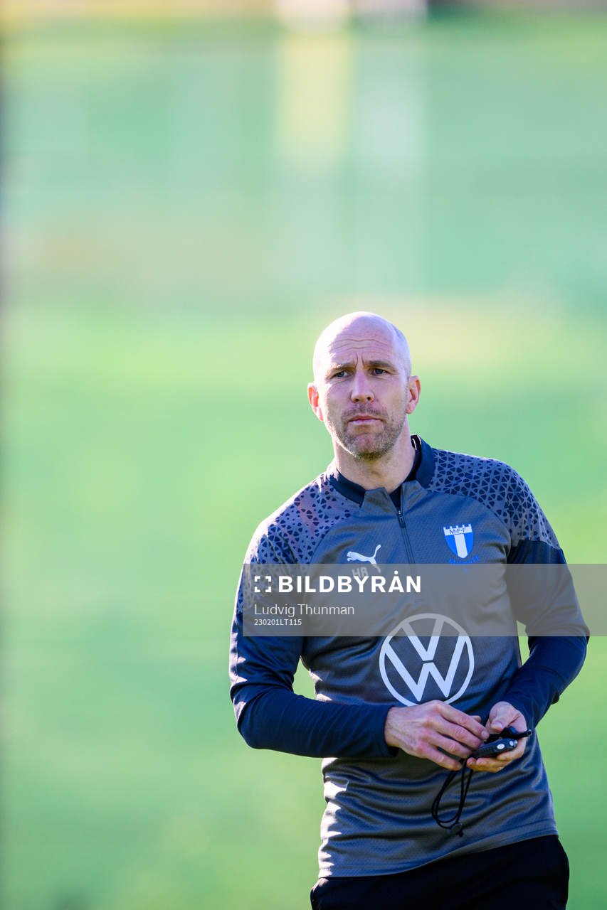 Tränare Henrik Rydström