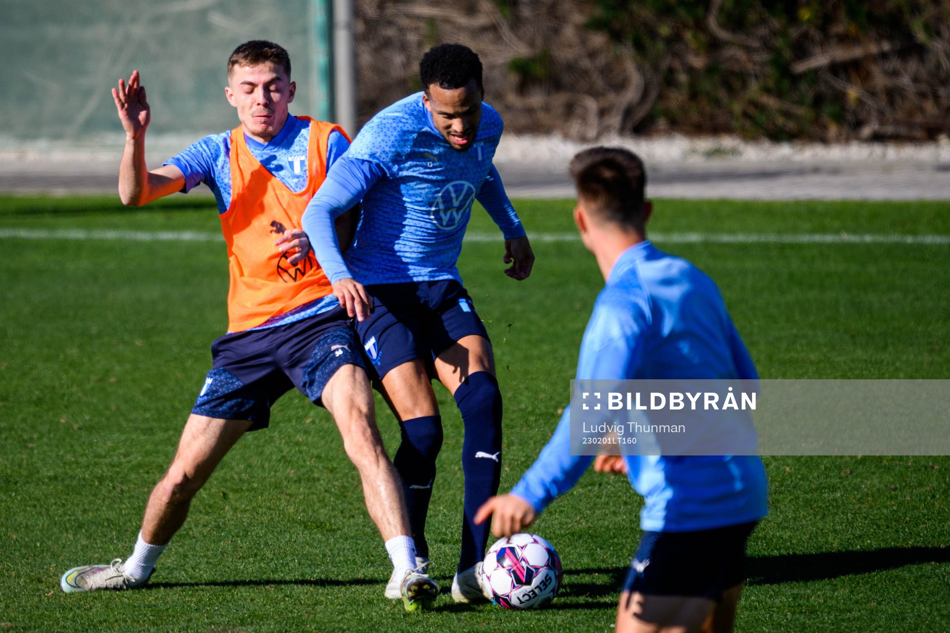 Patriot Sejdiu och Isaac Kiese Thelin