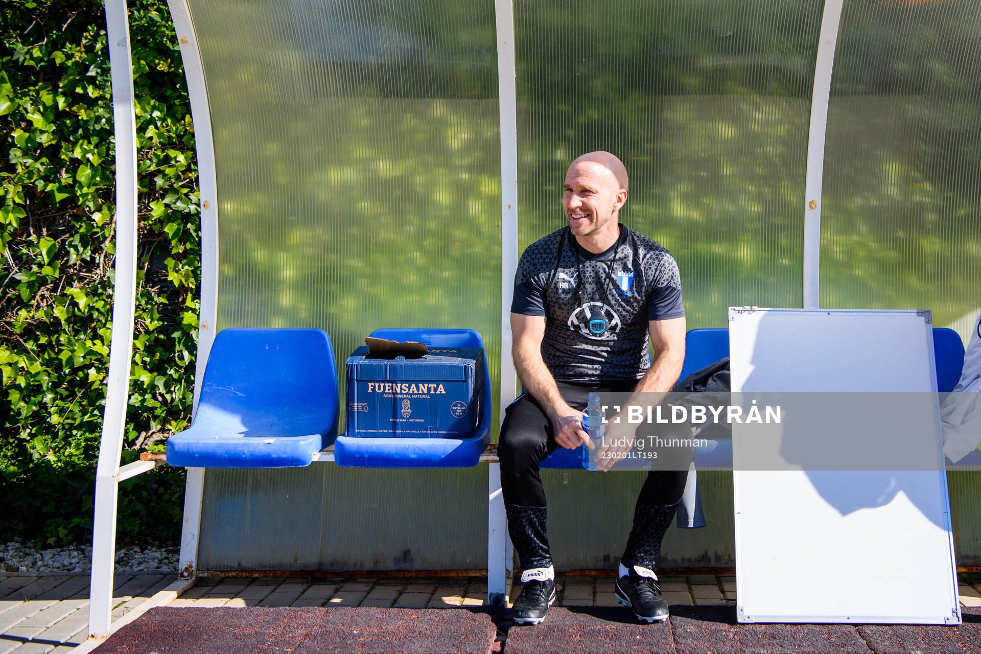 Tränare Henrik Rydström