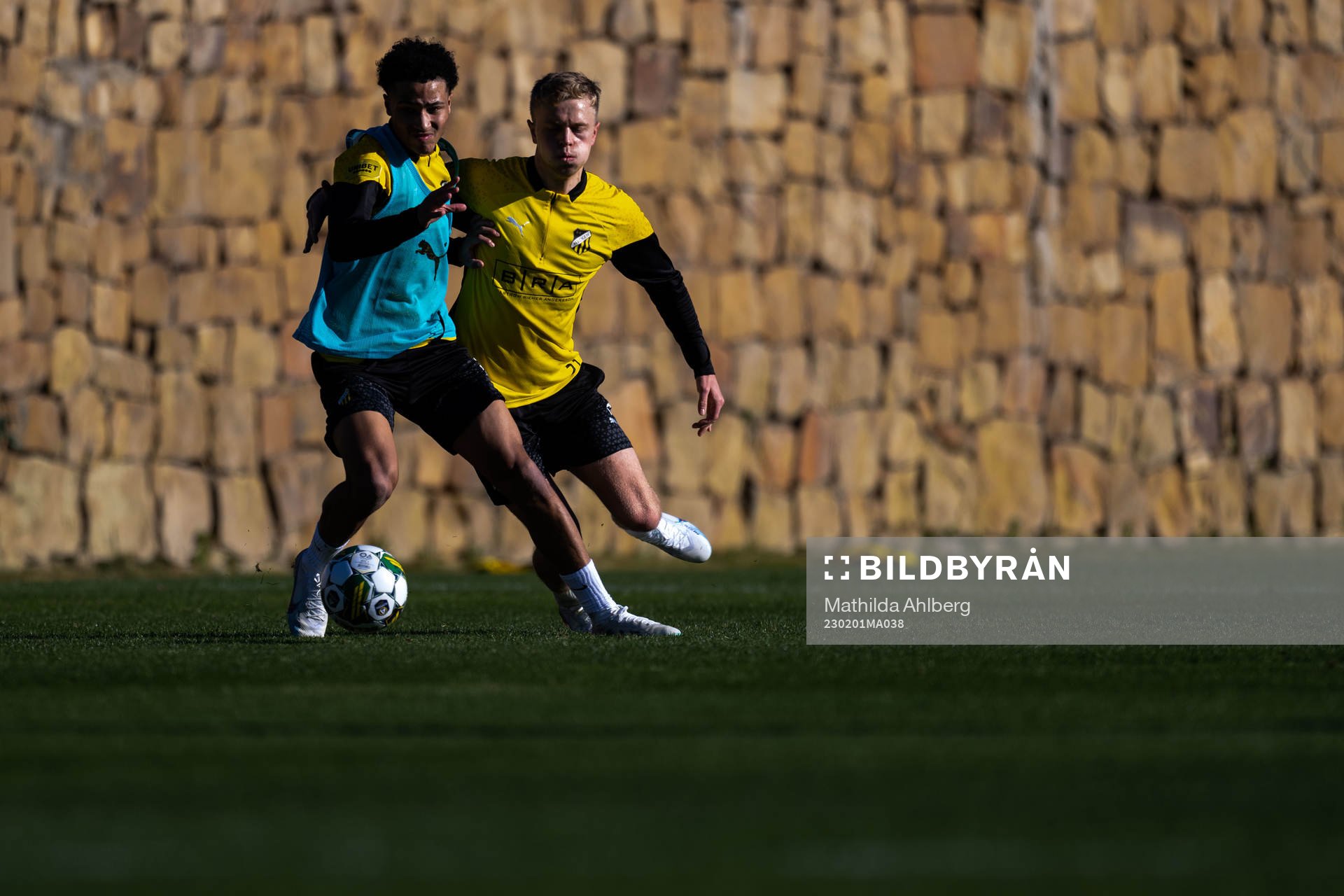 Momodou Lamin Sonko och Tomas Olai Totland