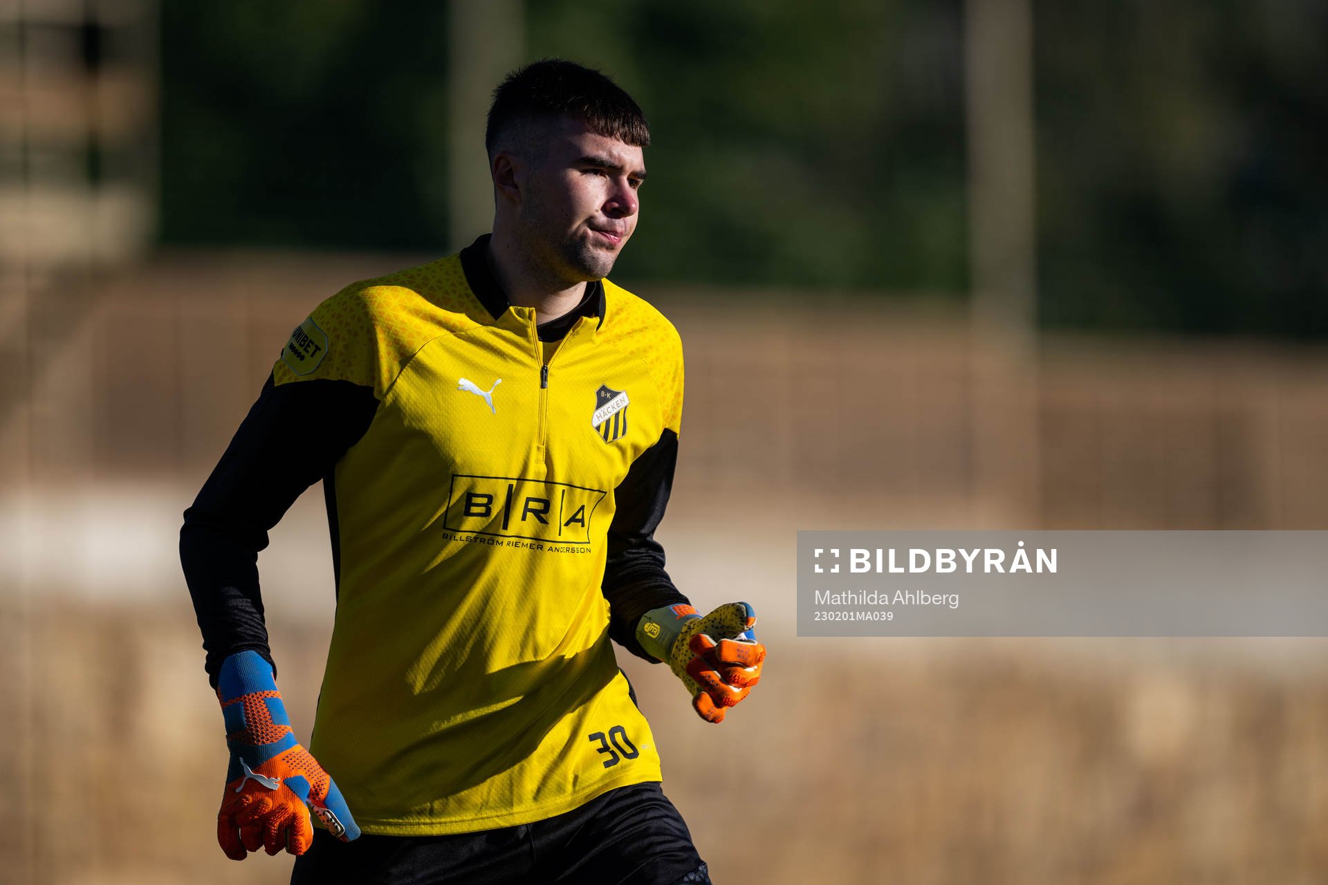 Målvakt Sebastian Banozic