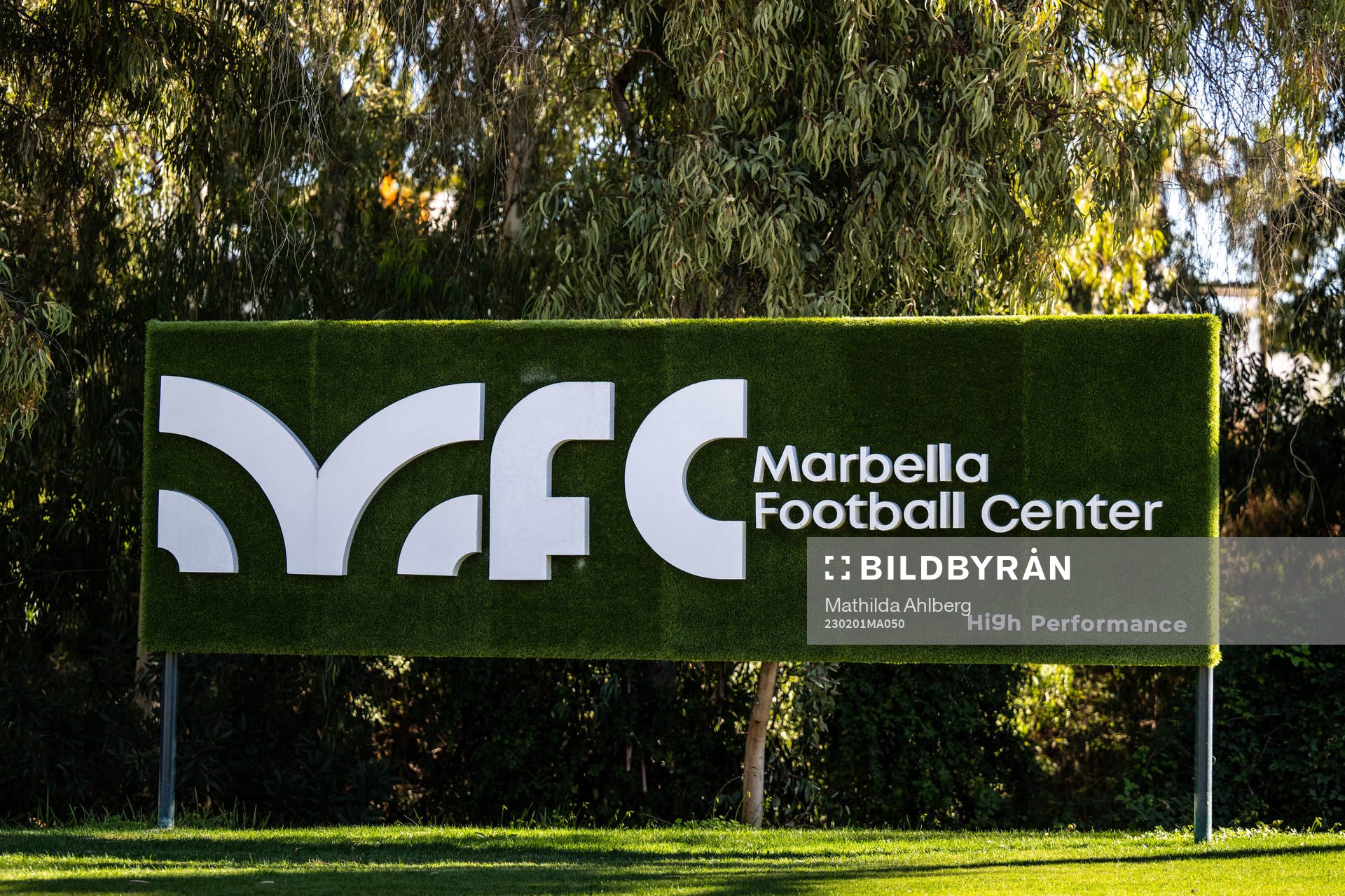 Logotyp för Marbella Football center