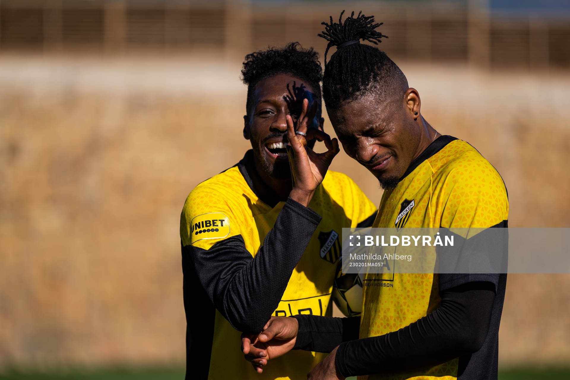 Blair Sebastian Turgott och Franklin Degaulle Tebo Uchenna