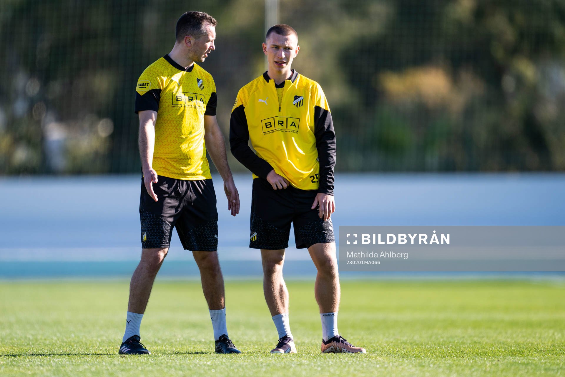 Even Hovland och Kristoffer Lund Hansen