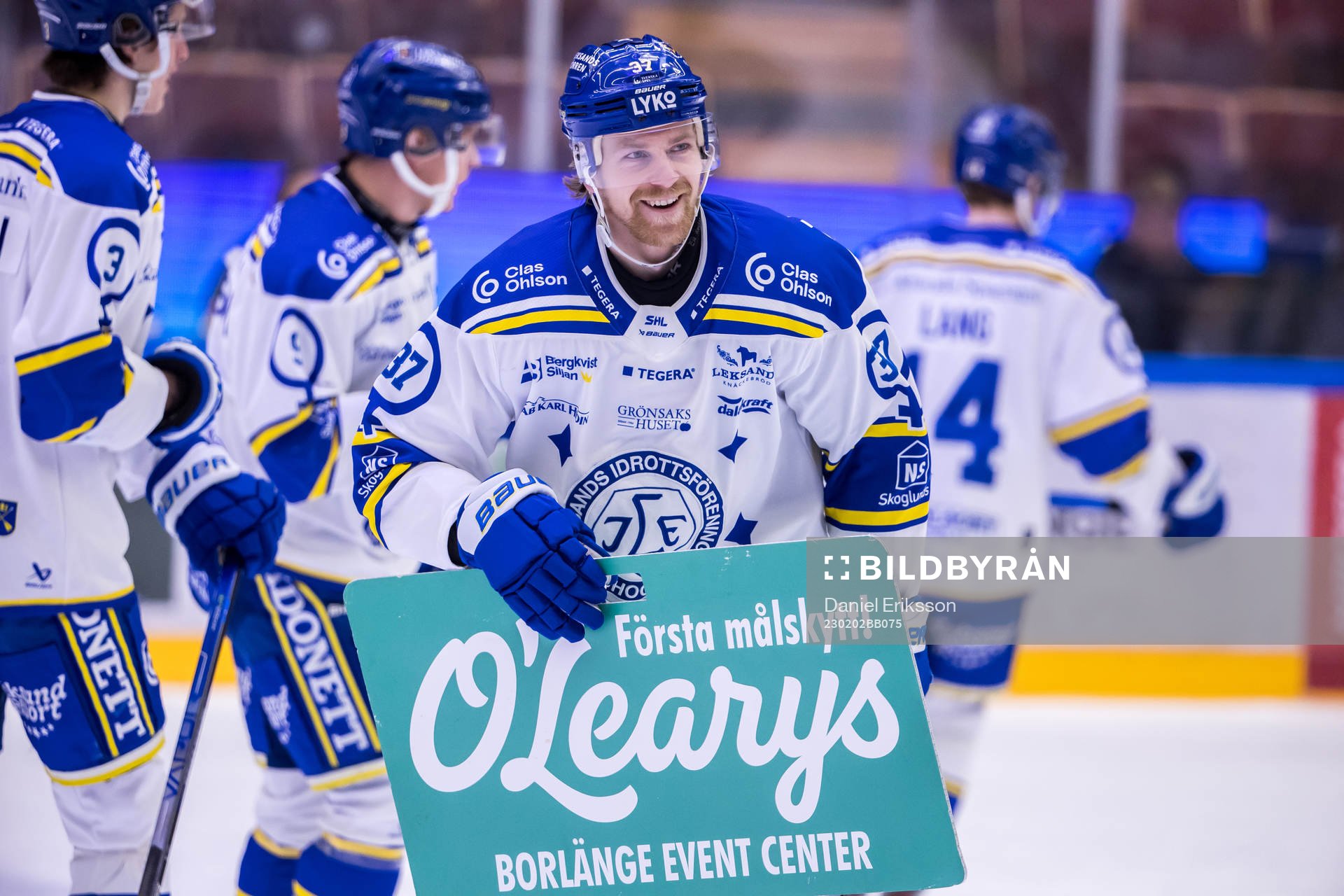 Leksands Anton Lindholm jubel