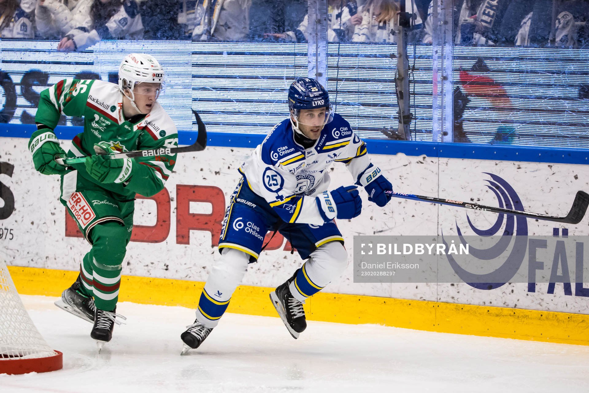 Rögles Adam Engström och Leksands Carter Camper