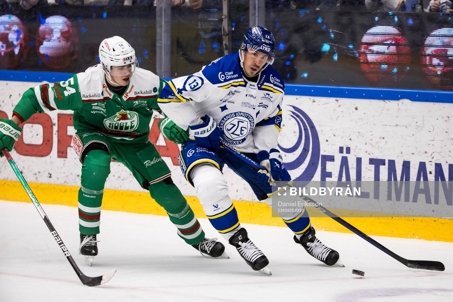 Rögles William Wallinder och Leksands Jon Knuts