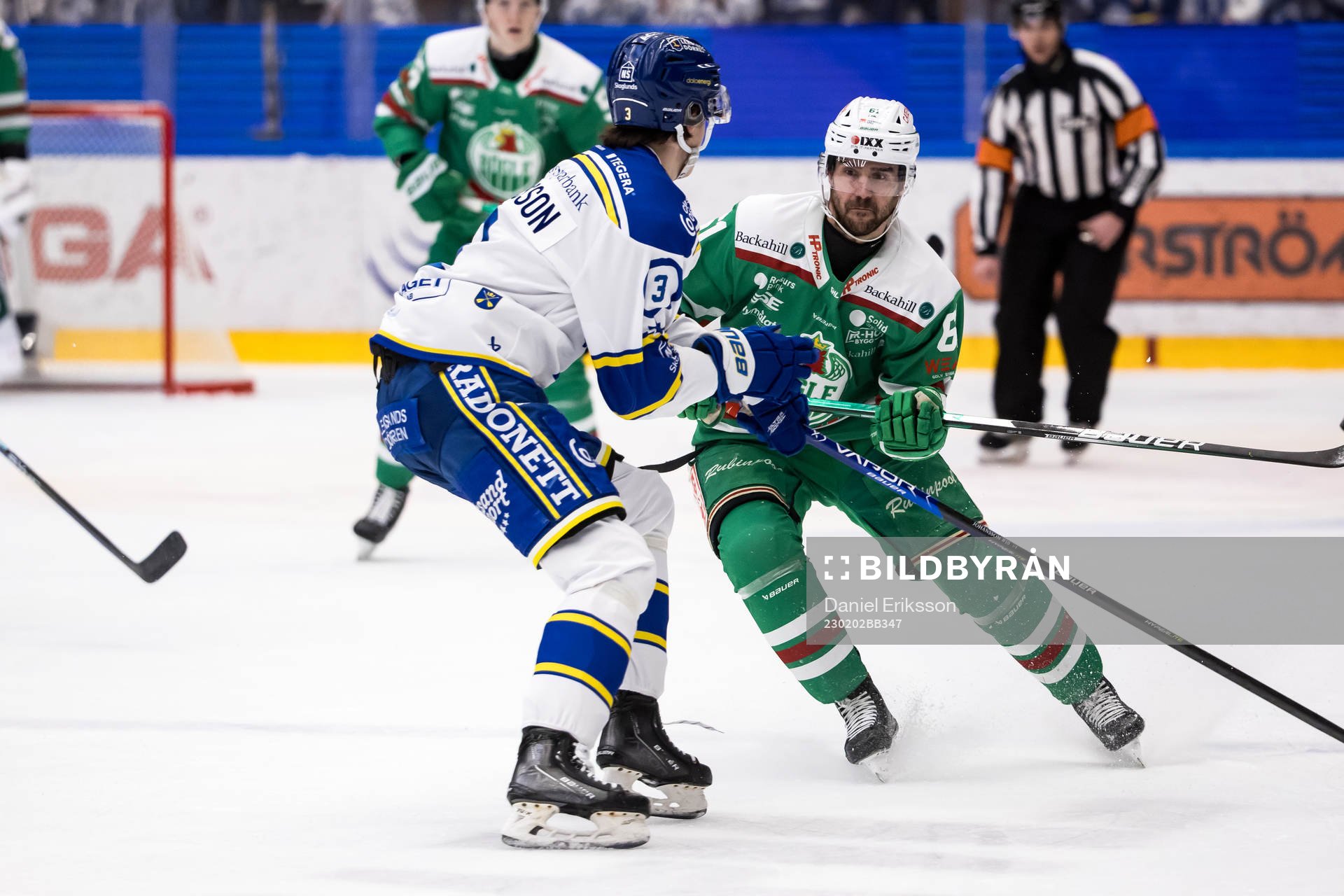 Leksands Anton Johansson och Rögles Tony Sund
