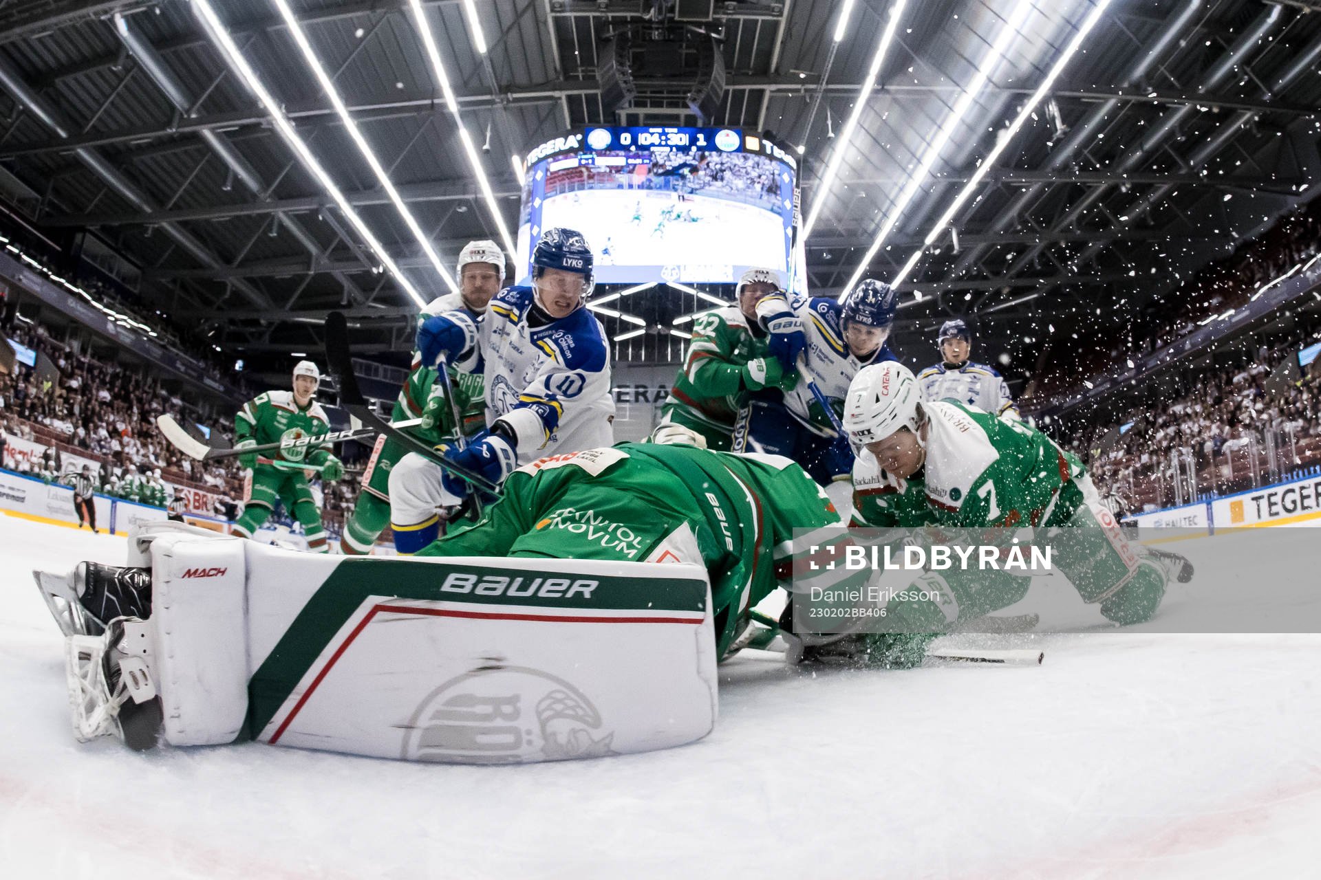 Leksands Martin Karlsson och Rögles Erlend Lesund