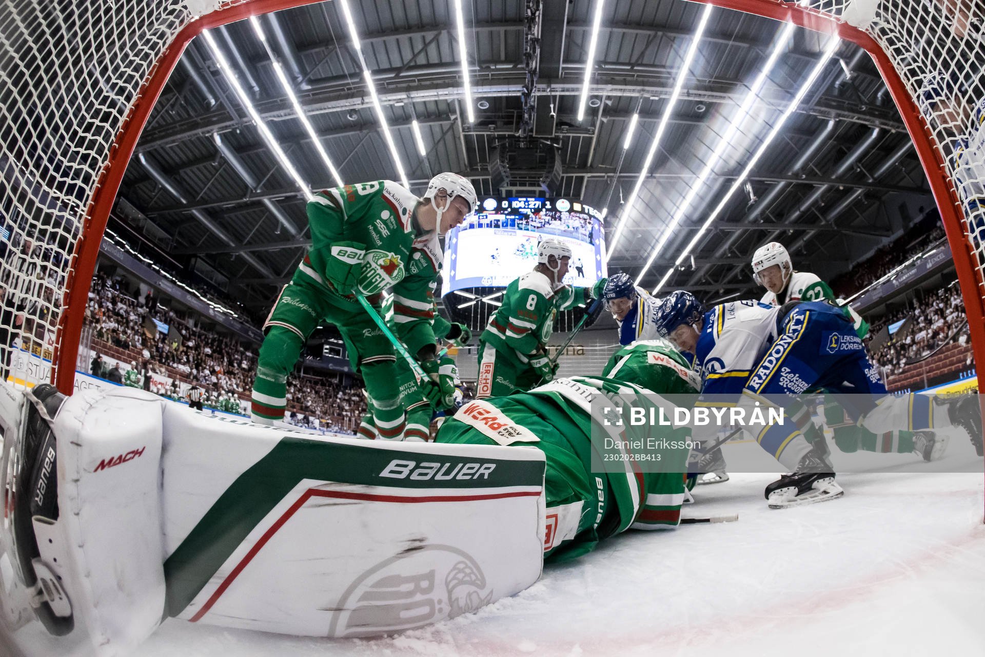 Rögles Oliver Tärnström och Leksands Arvid Eljas