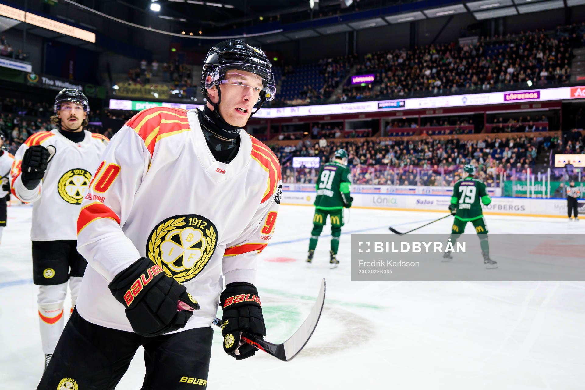 Brynäs David Sklenicka jublar