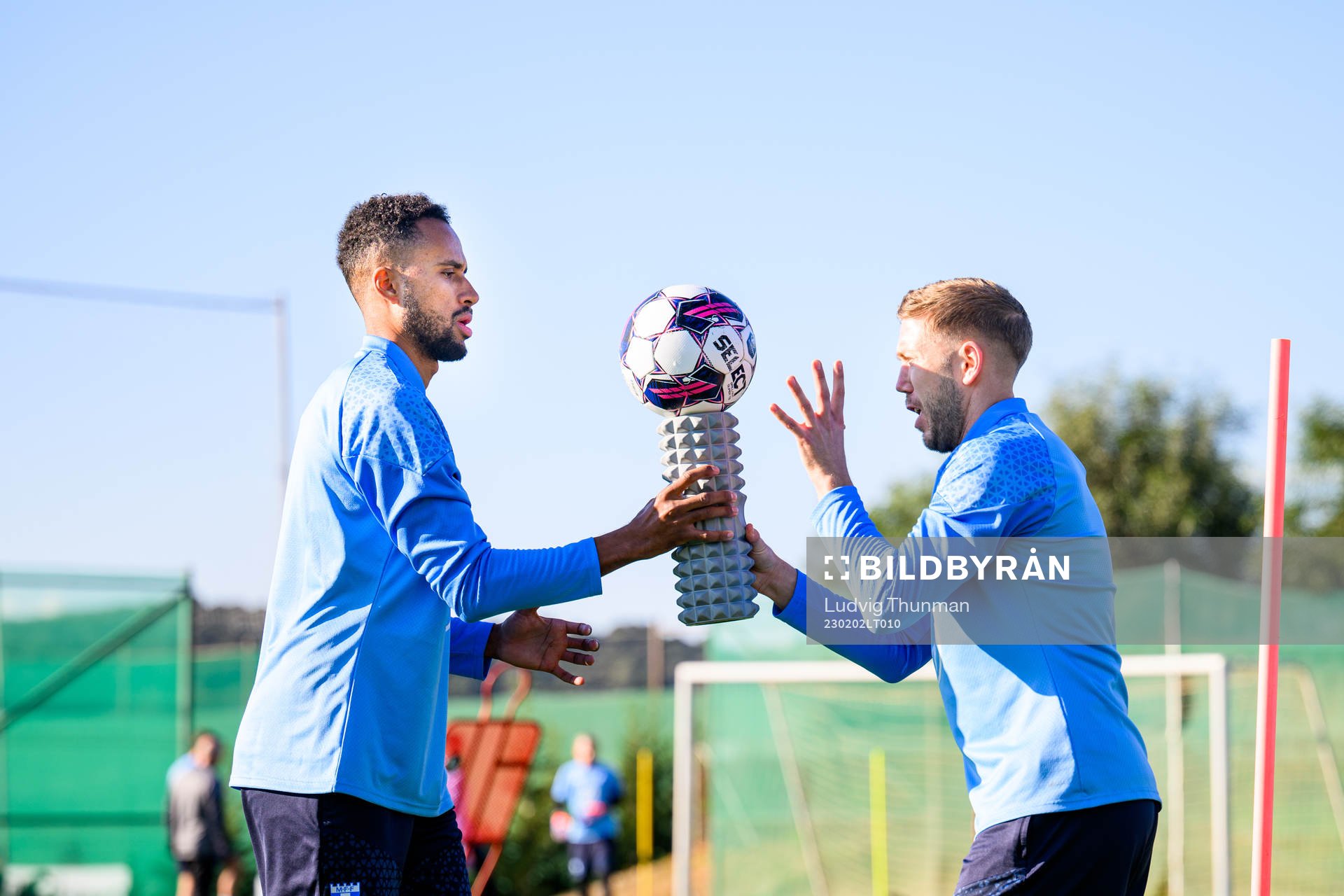 Isaac Kiese Thelin och Anton Tinnerholm