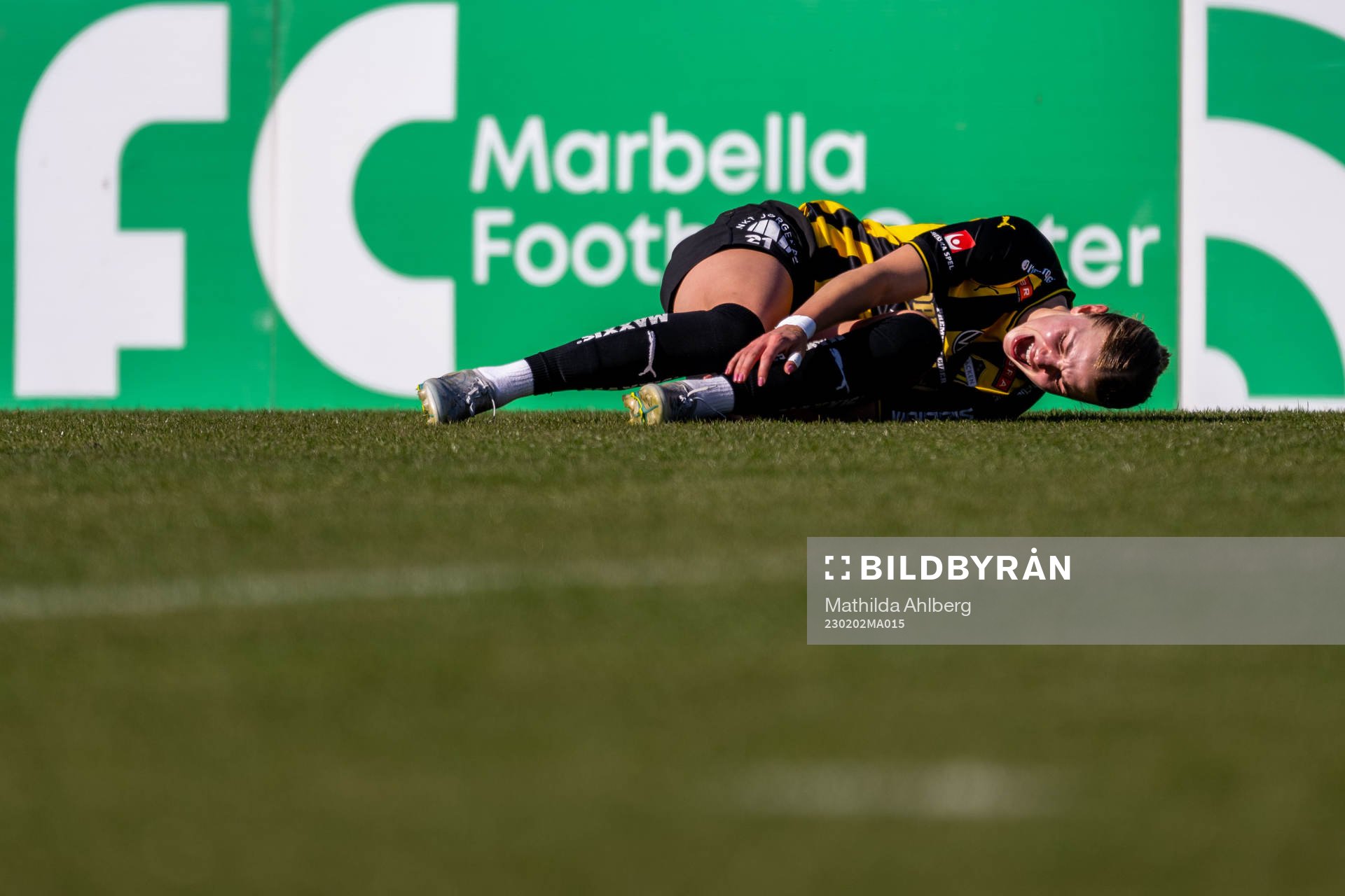 Häckens Dilja Zomers har ont