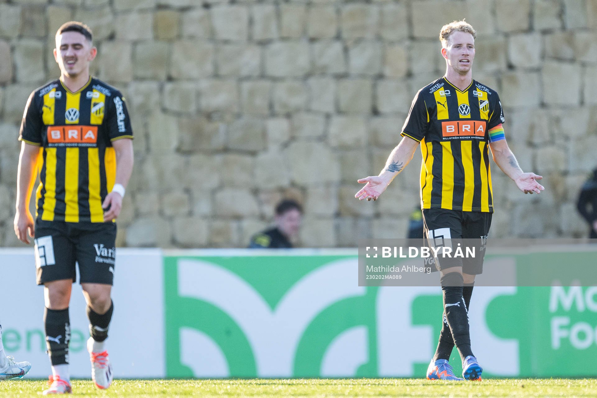 Häckens Semir Bosnic och Samuel Gustafson deppar