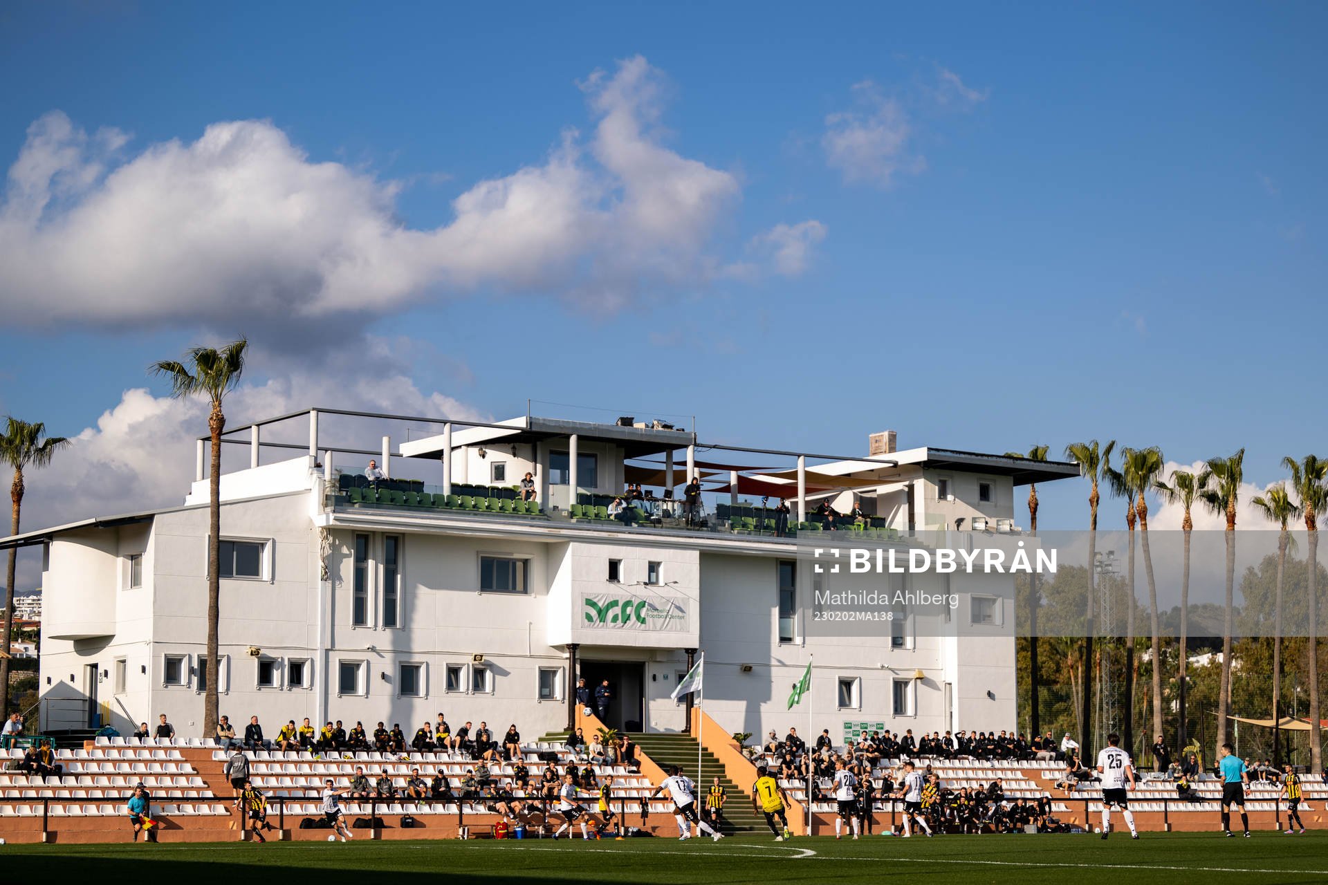 Interiör av Marbella Football Center
