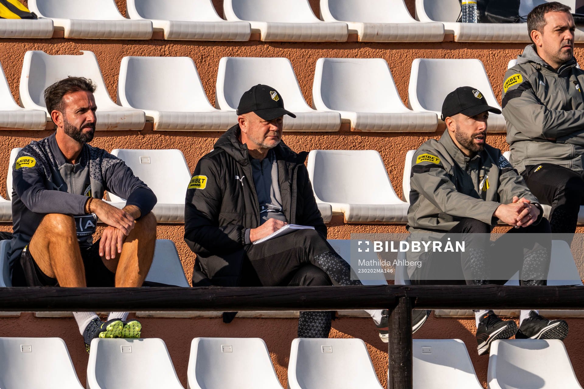 Häckens fystränare Jordi Gonzalez, tränare Per-Mathias
