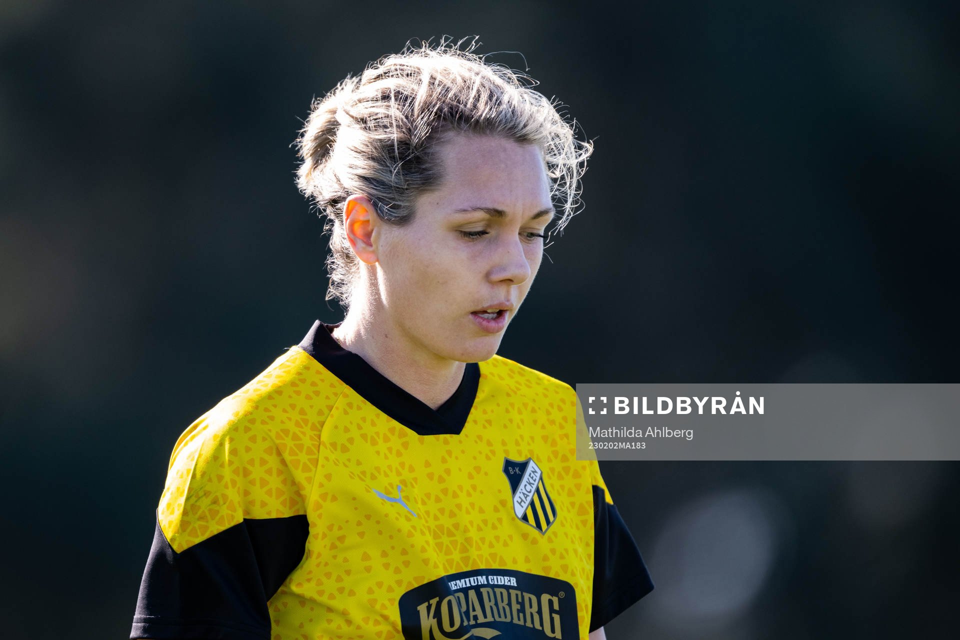Häckens målvakt Jennifer Falk