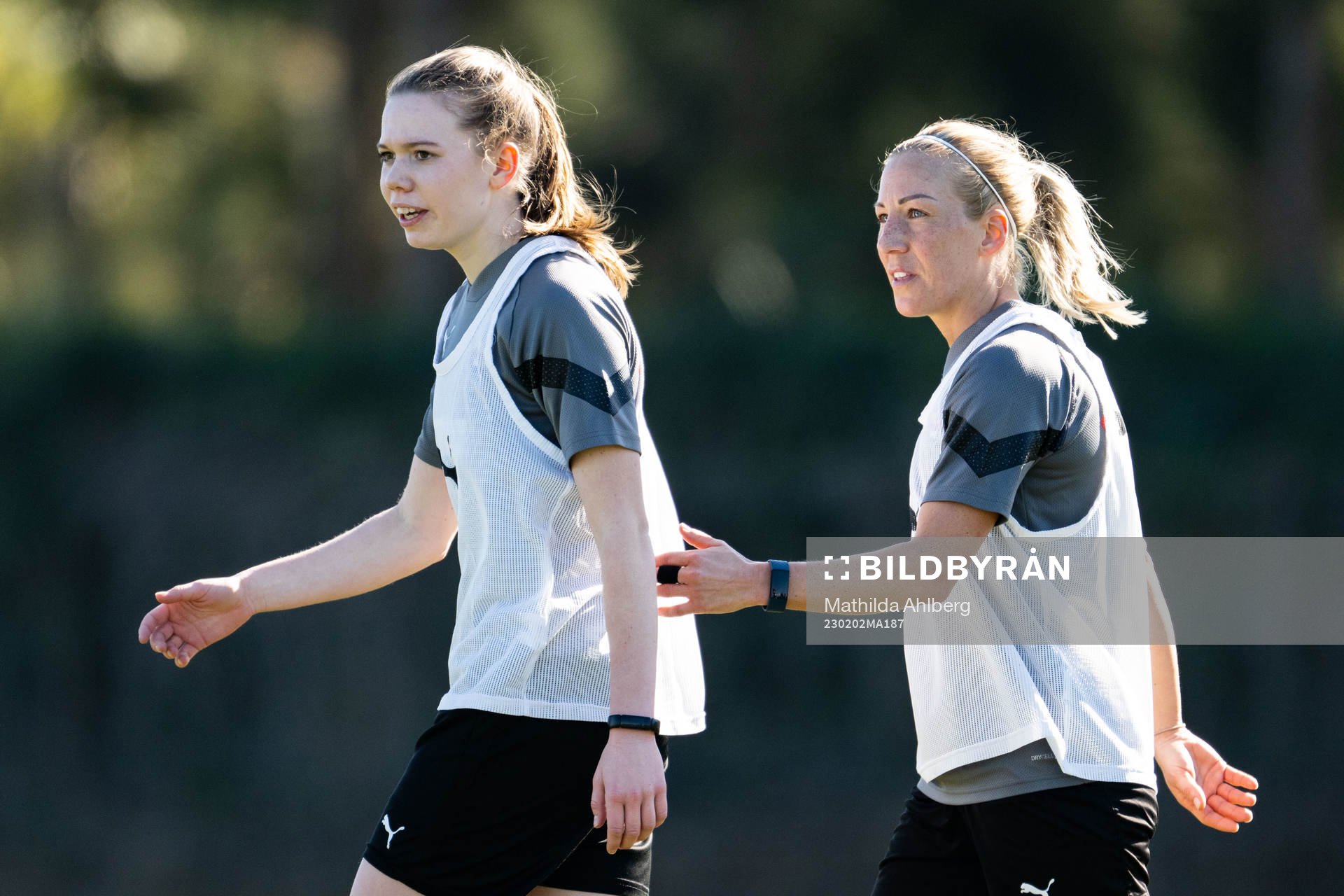 Bea Sprung och Mia Persson