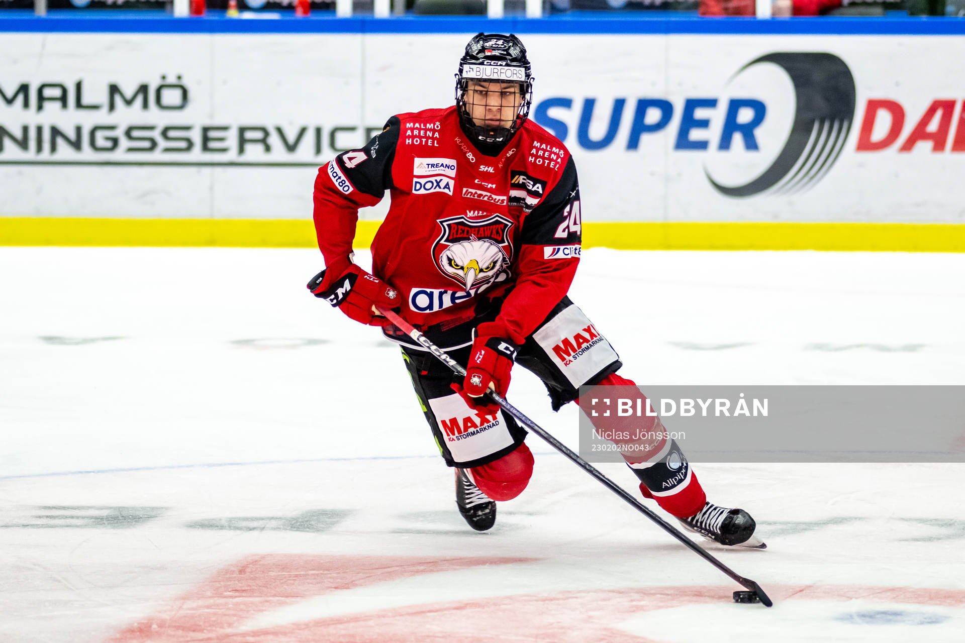 Malmö Redhawks Anton Wahlberg