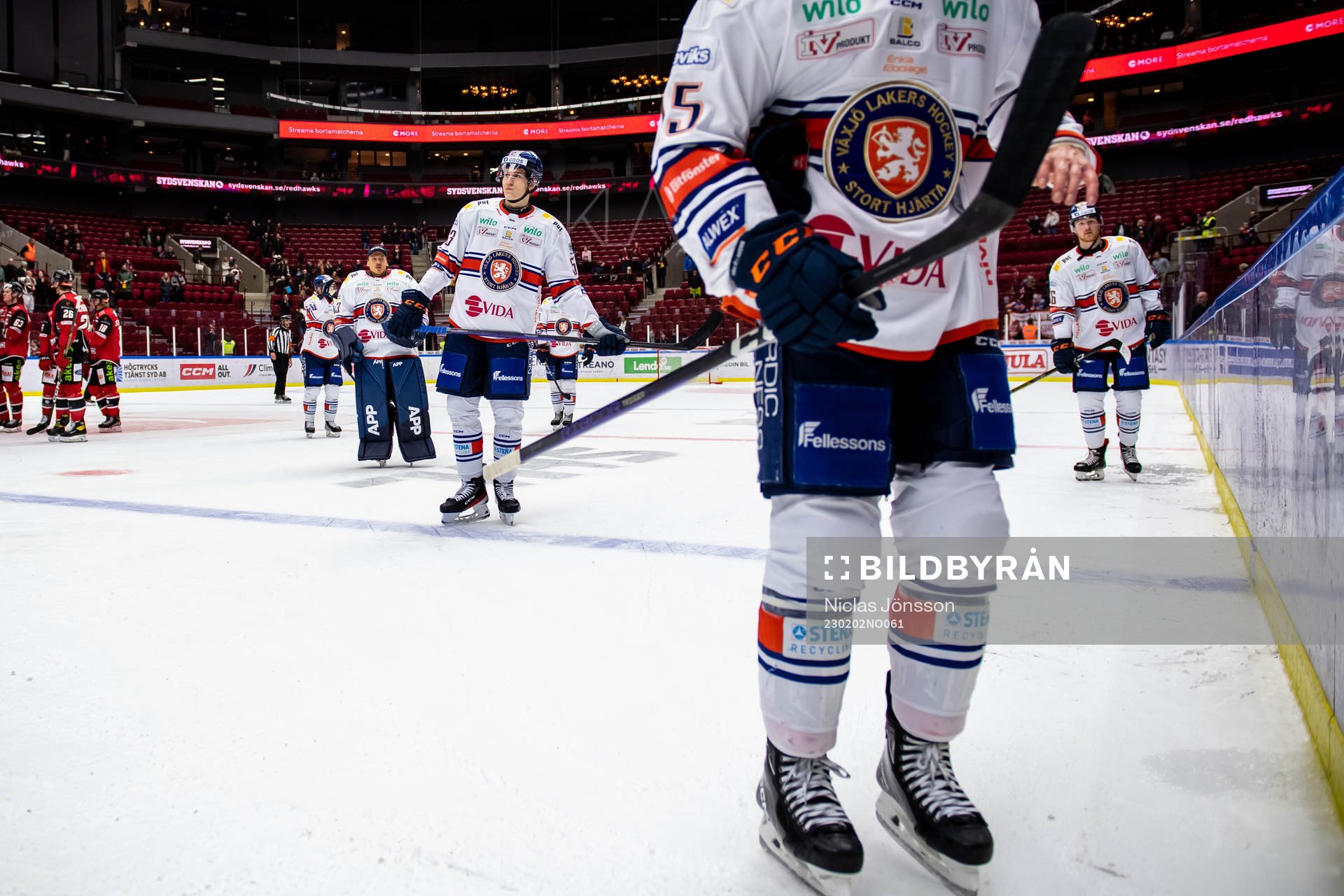 Växjös Filip Nordberg  deppar
