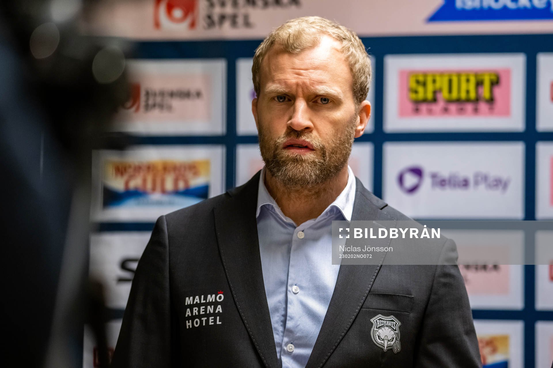 Malmö Redhawks assisterande tränare Mathias Tjärnqvist
