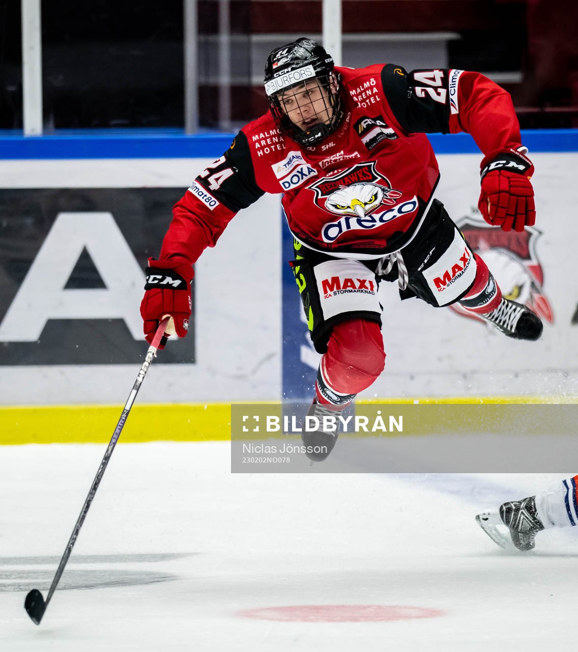 Malmö Redhawks Anton Wahlberg
