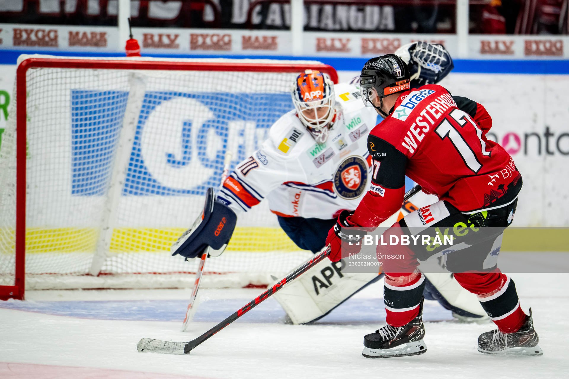 Malmö Redhawks Pathrik Westerholm gör 7-1