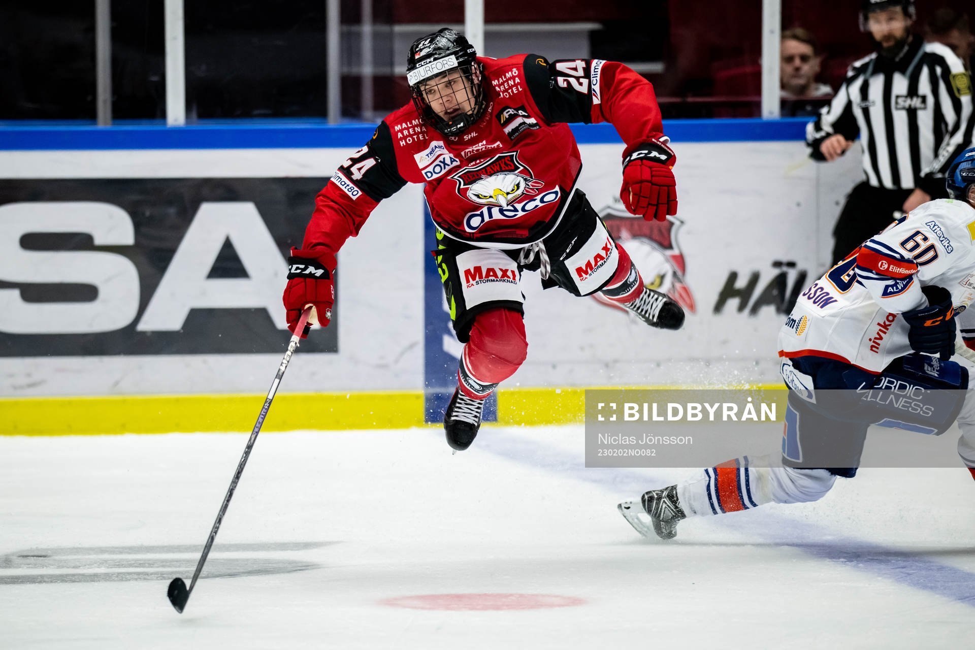 Malmö Redhawks Anton Wahlberg