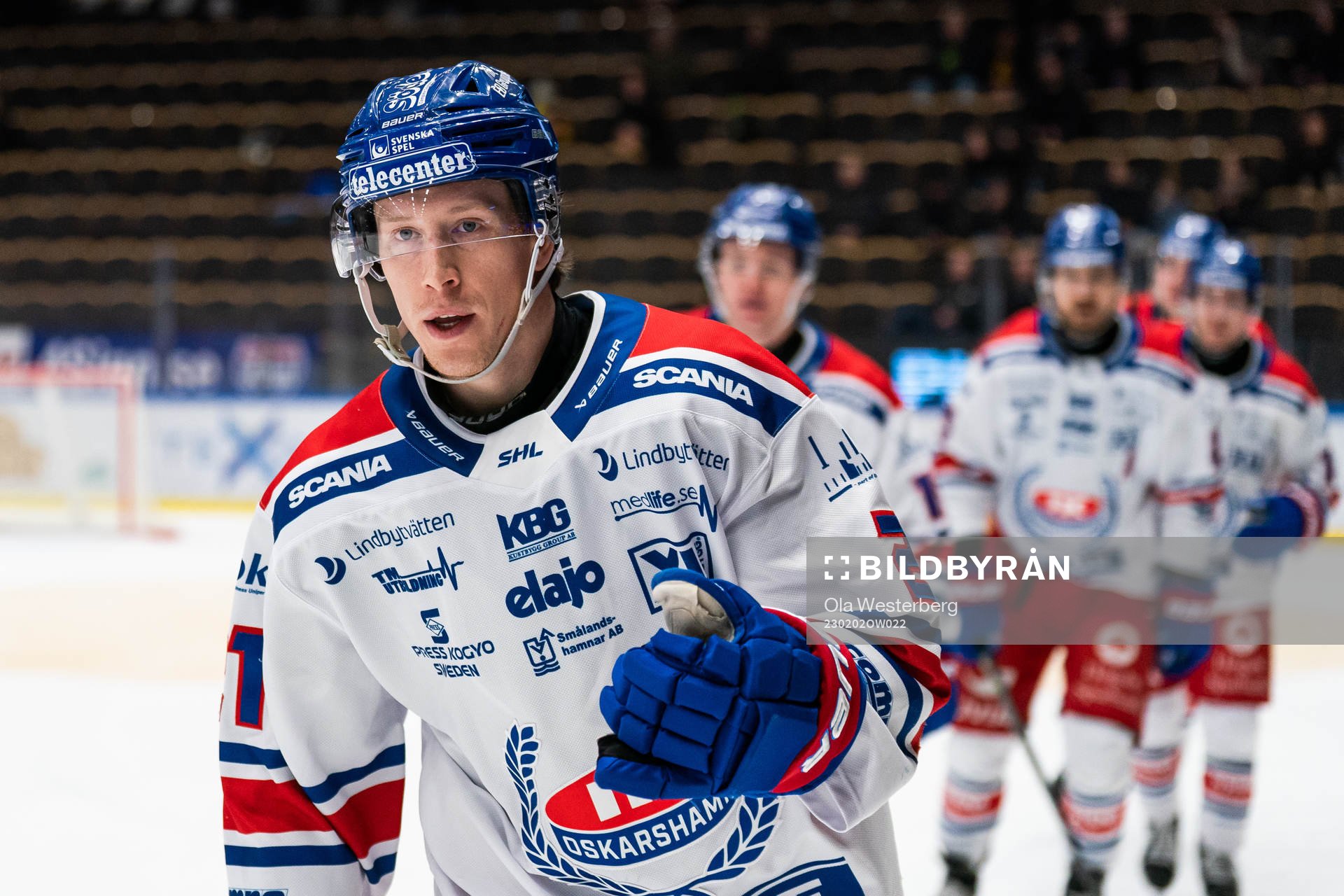 Oskarshamns Myles Powell jublar